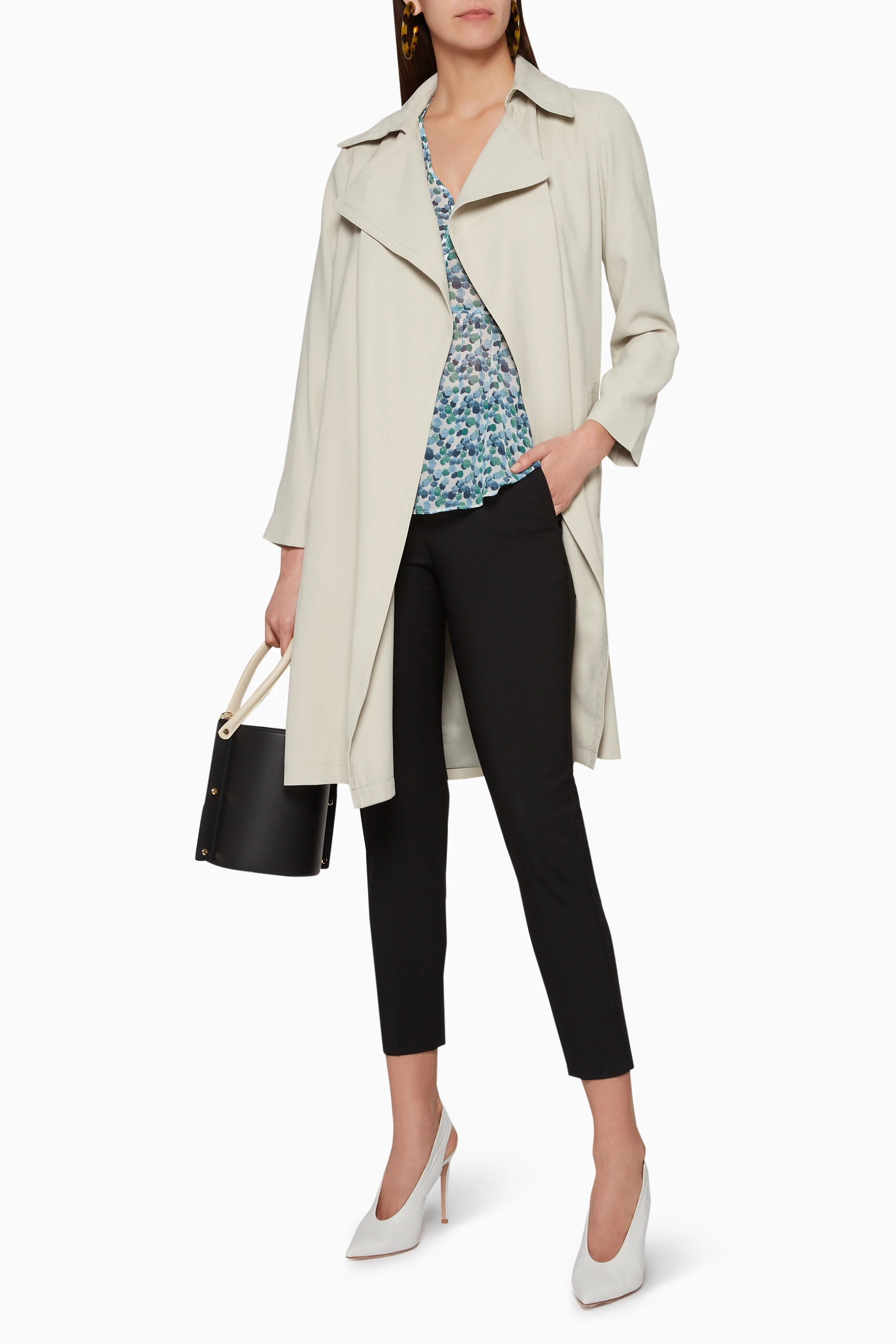 Club monaco outlet ealdyn trench
