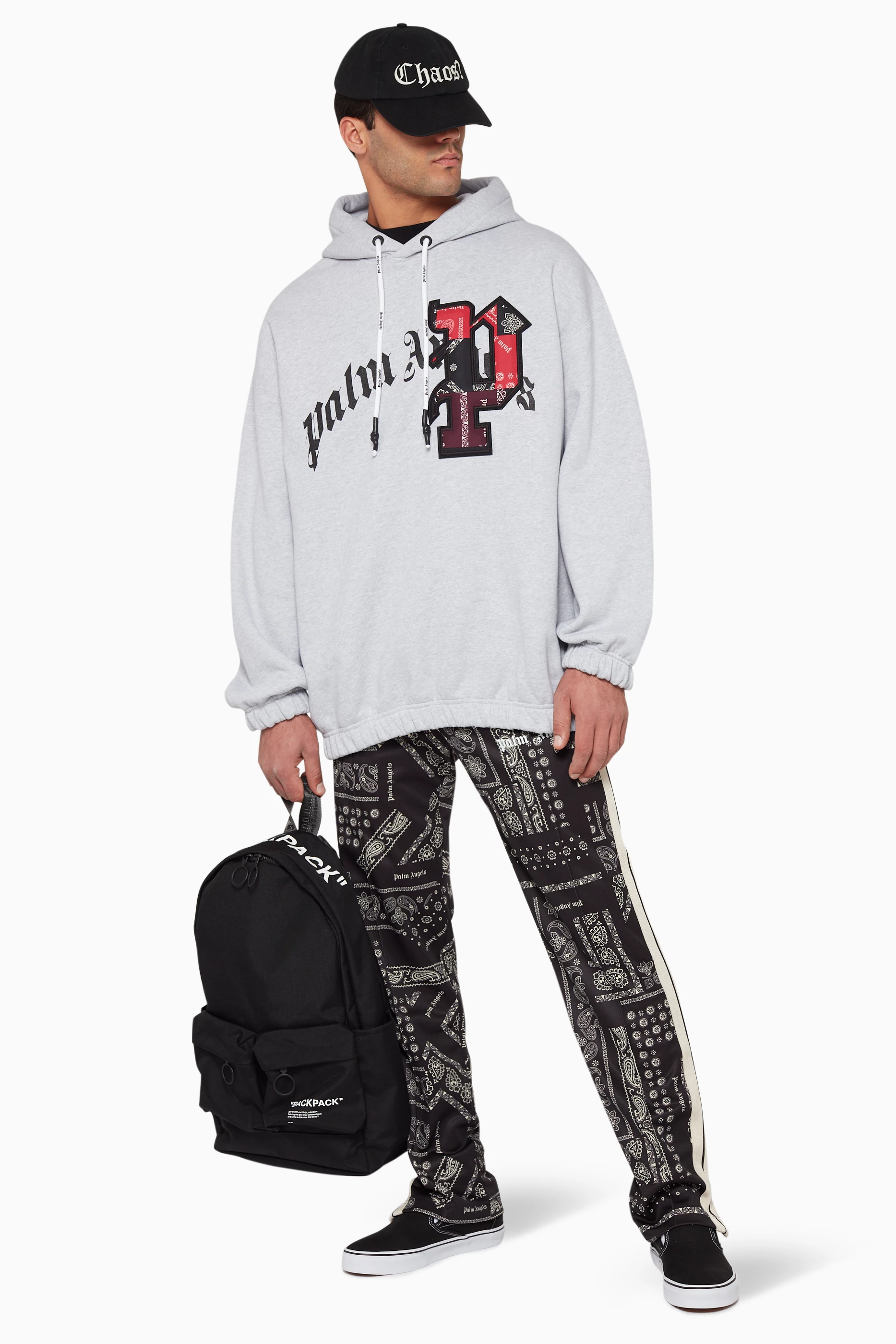 Palm angels brotherhood hoodie sales