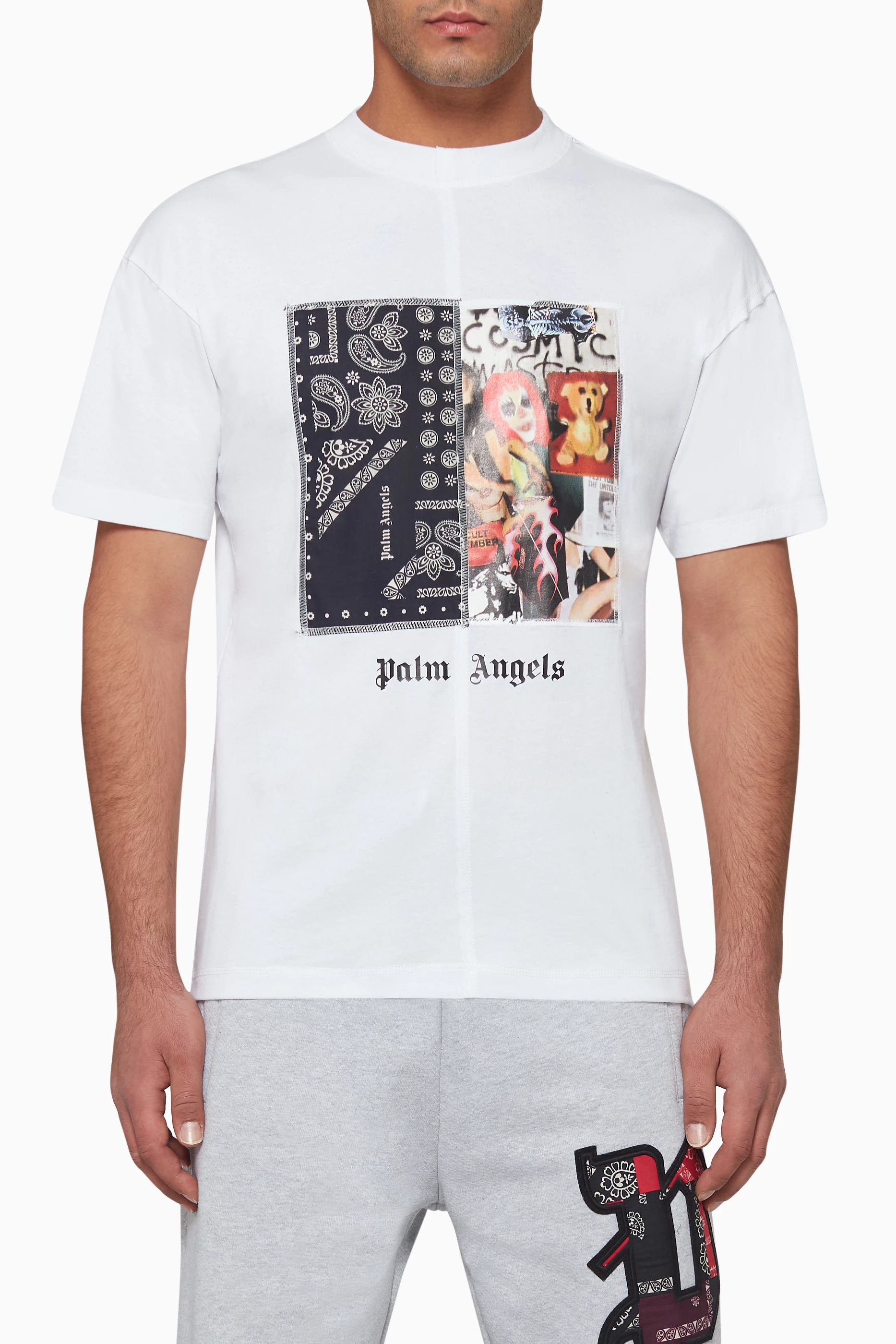 Palm angels bandana sales shirt