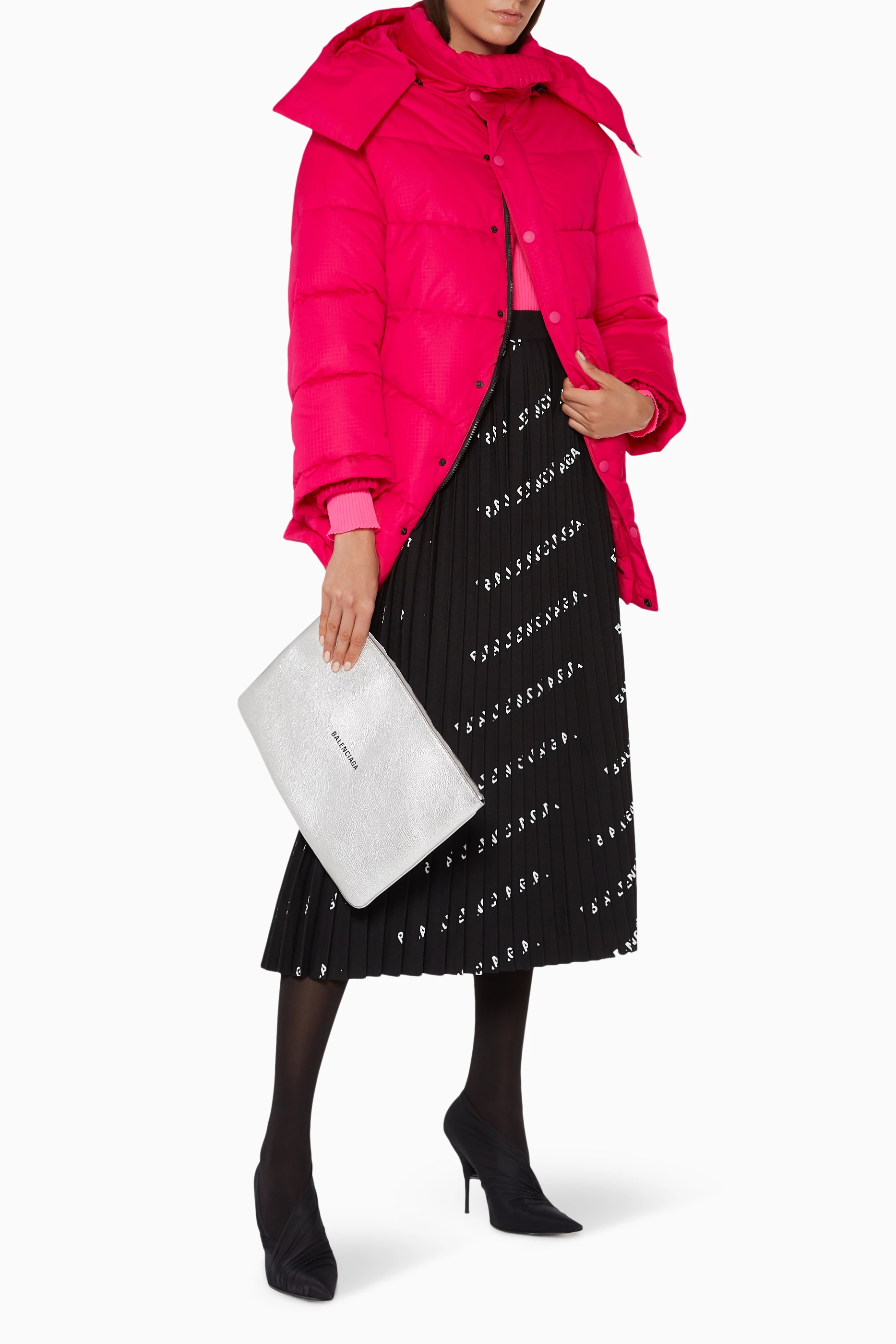 Balenciaga new swing puffer jacket online