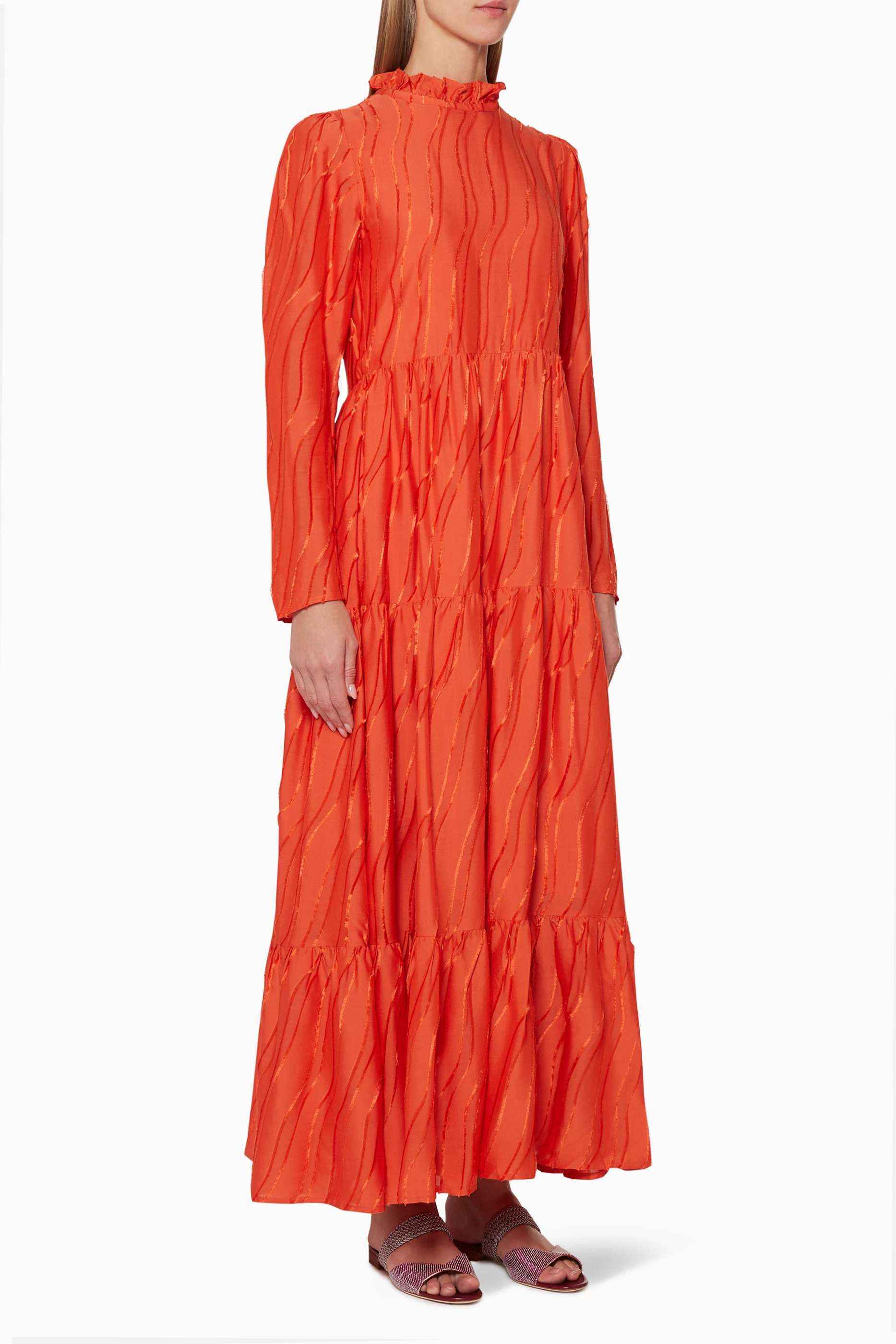 Buy Stine Goya Orange Judy Maxi Dress for Women in Saudi Ounass