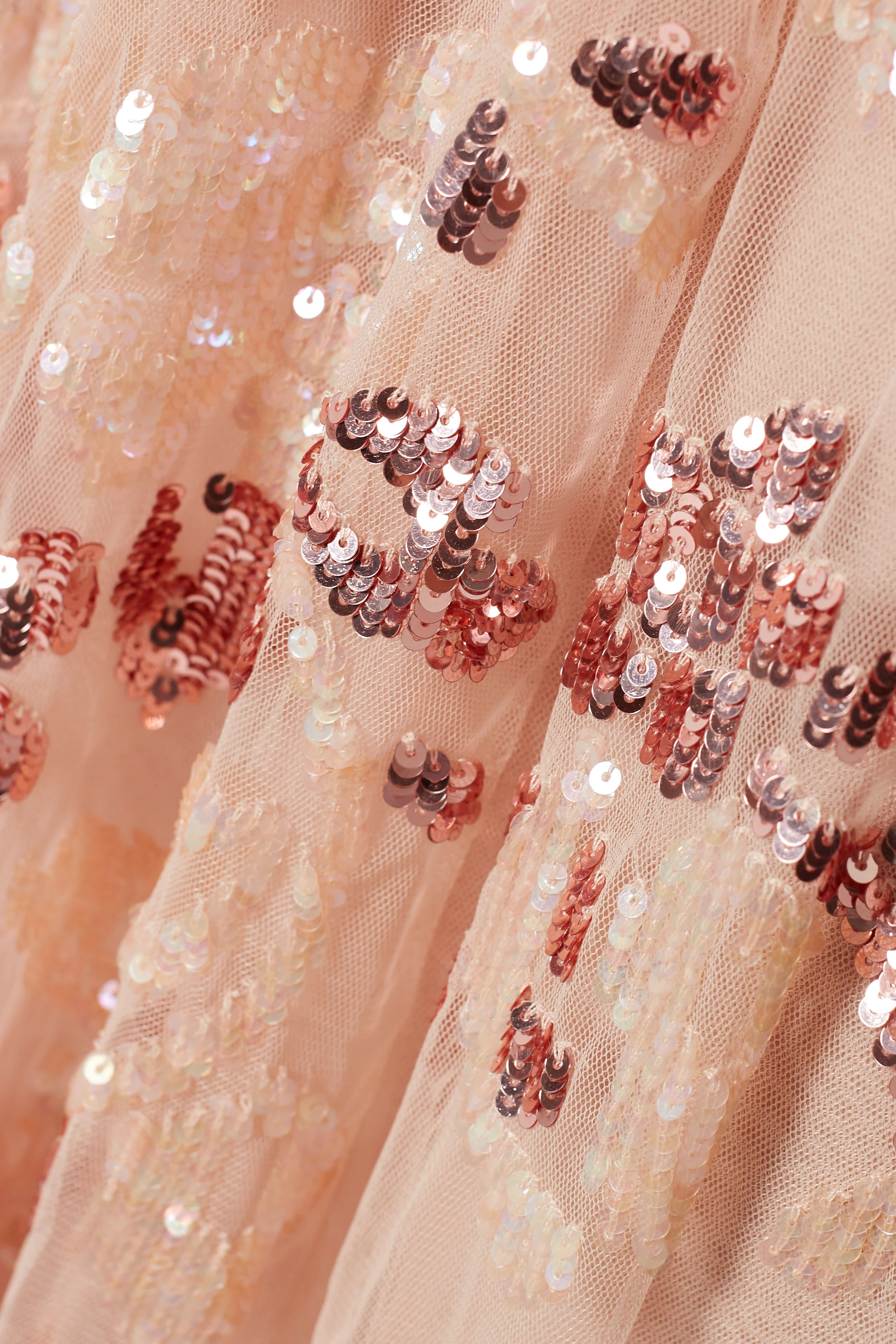 Buy Needle Thread Pink Valentina Sequin Gown for Women in Saudi