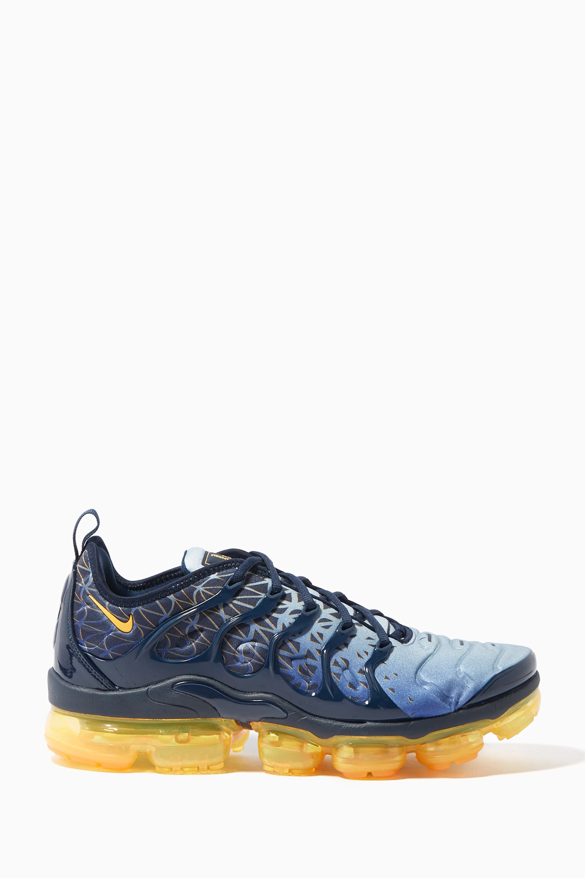 Nike vapormax plus blue shop and yellow