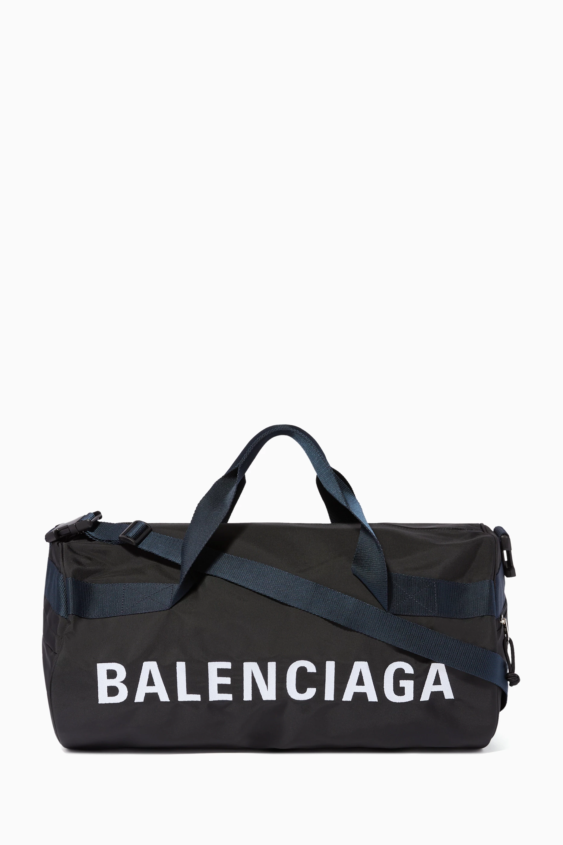 Buy Balenciaga Black Wheel Gym Bag for Men in Saudi Ounass