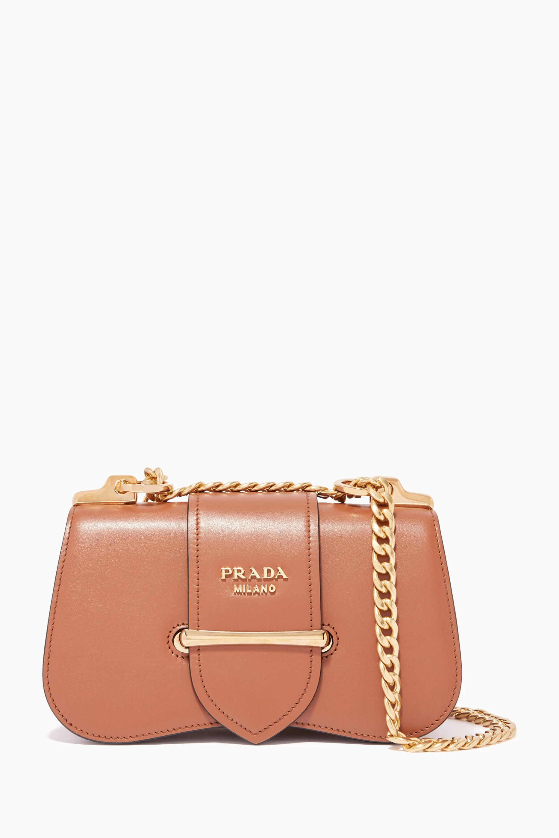 Prada sidonie leather deals shoulder bag