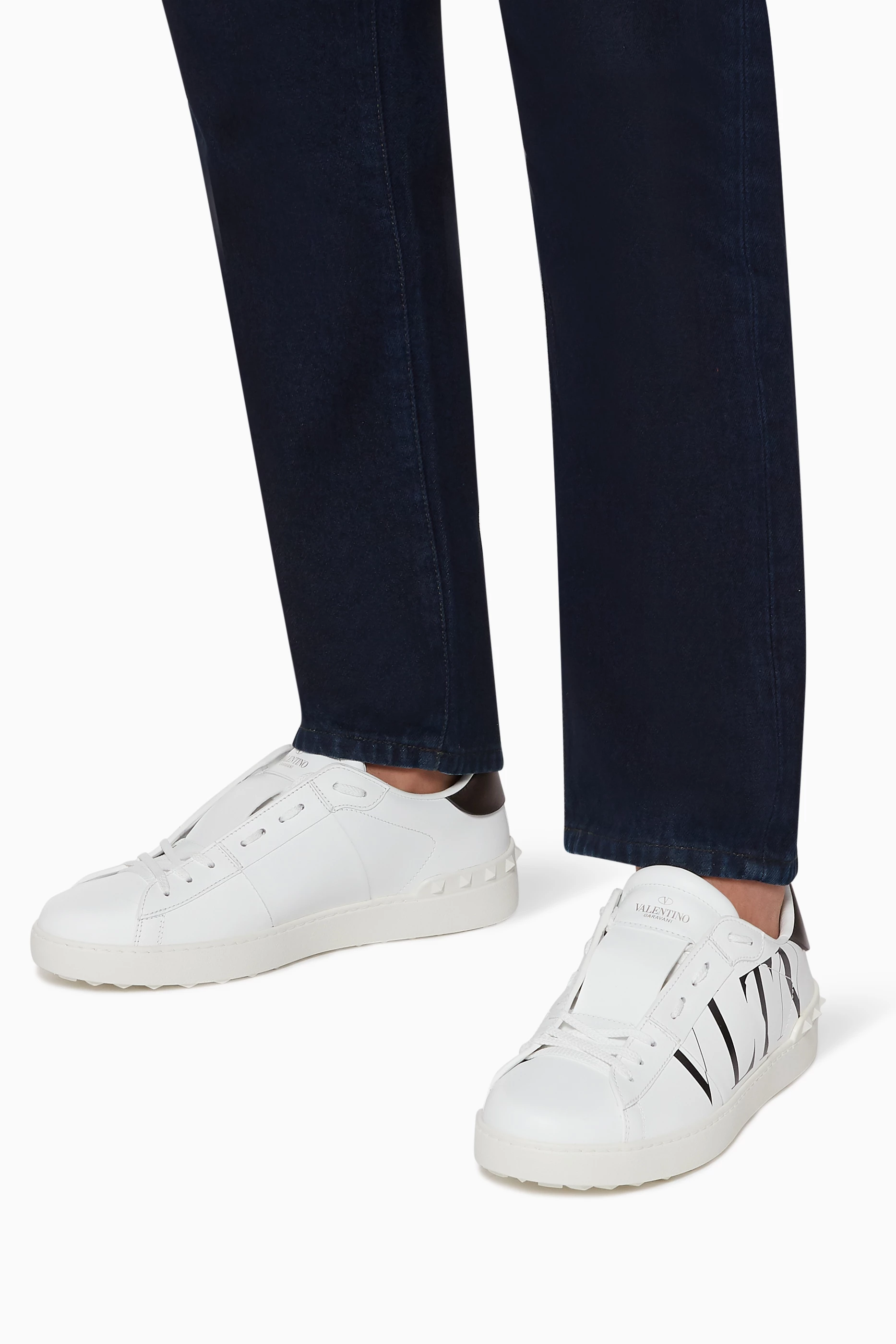 Valentino open sneaker on feet discount