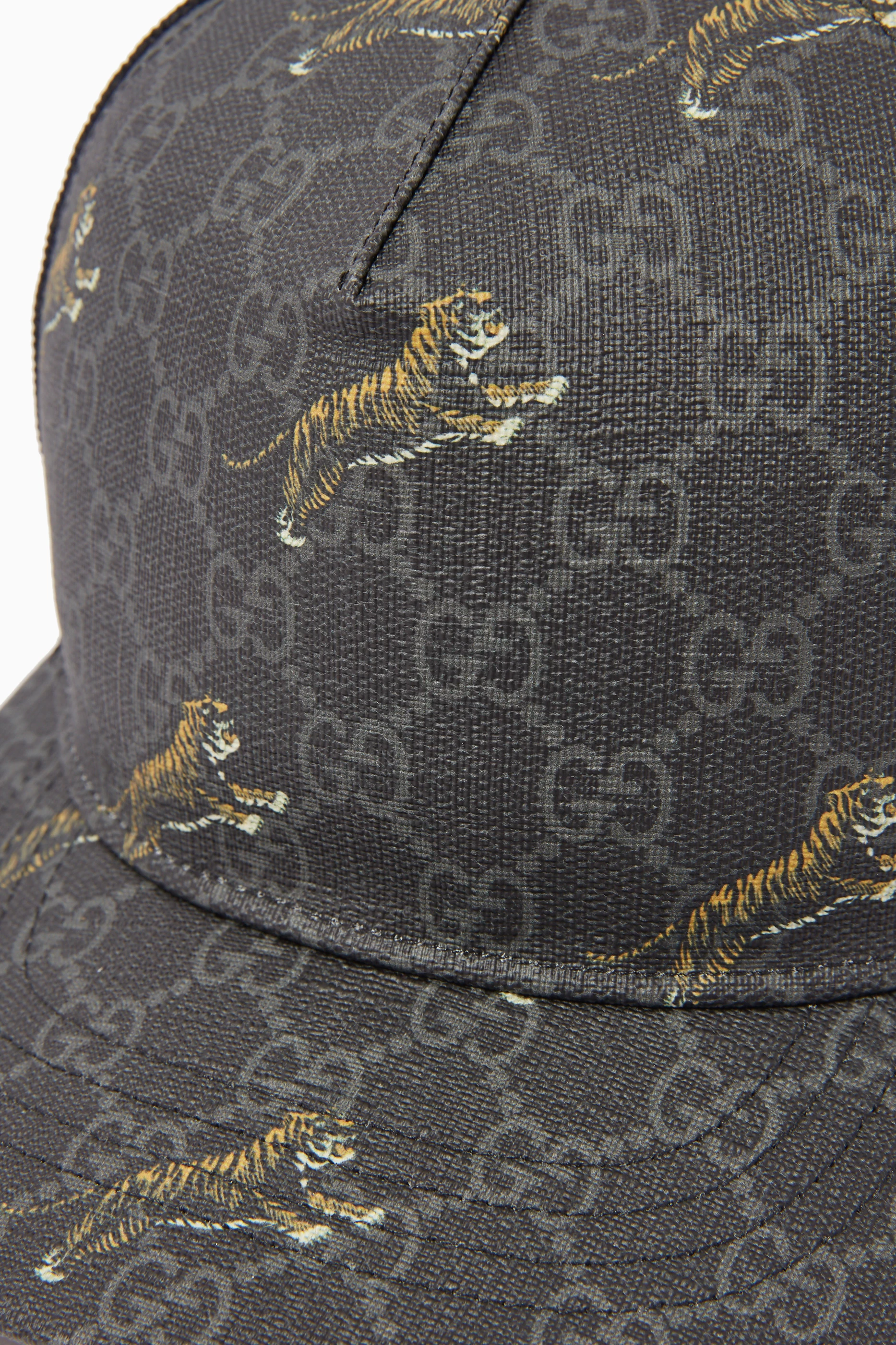 Gucci cap 2025 tiger black