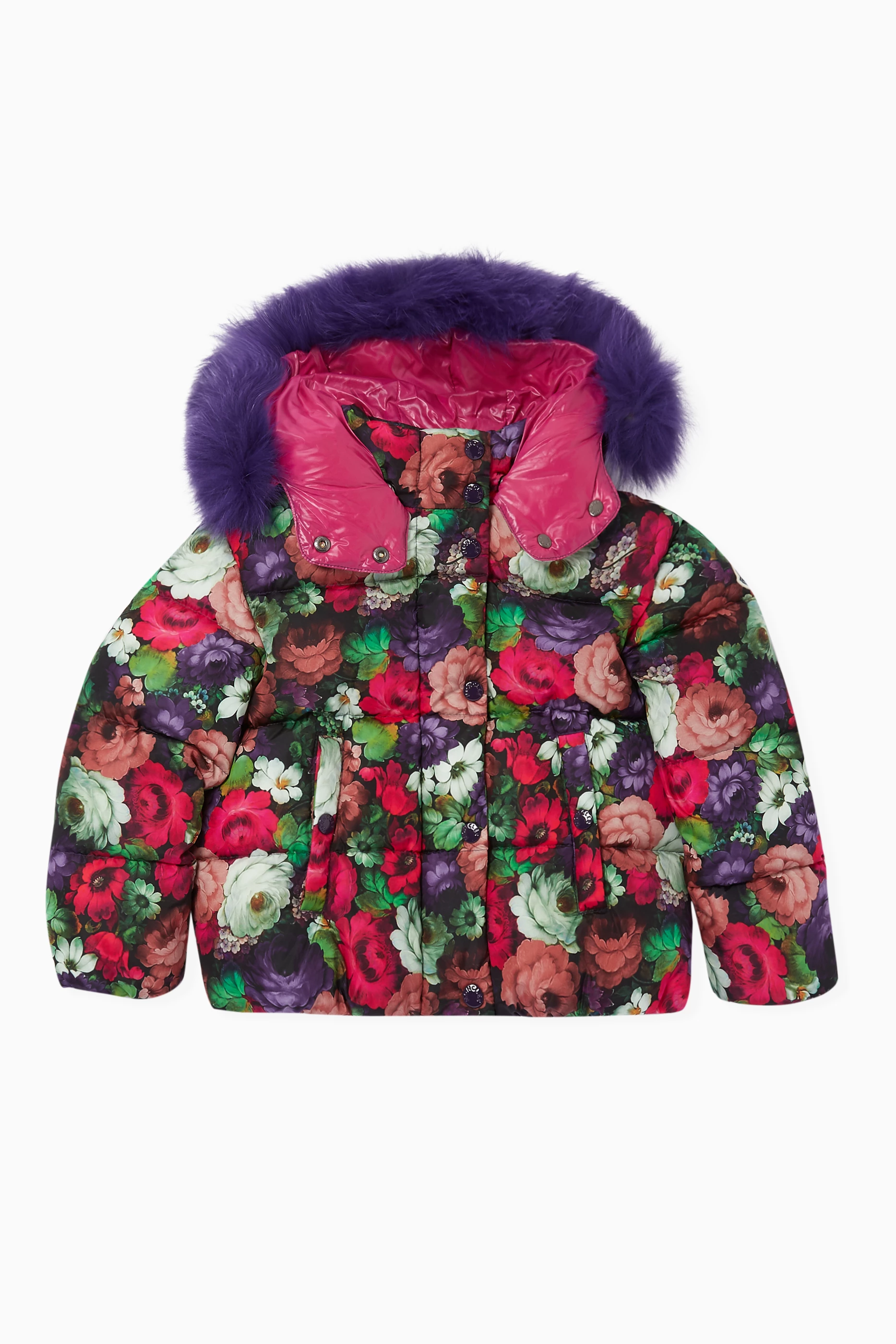 Moncler online floral puffer