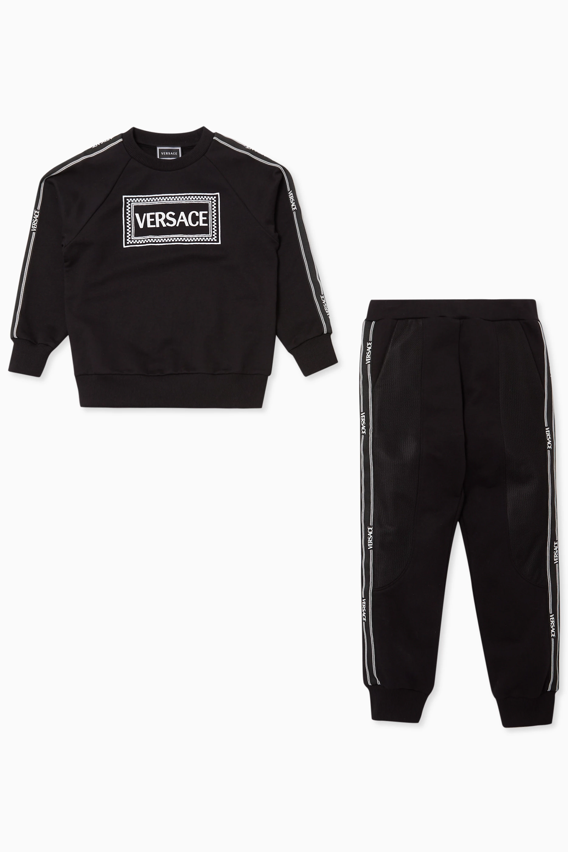 Versace tracksuit black top