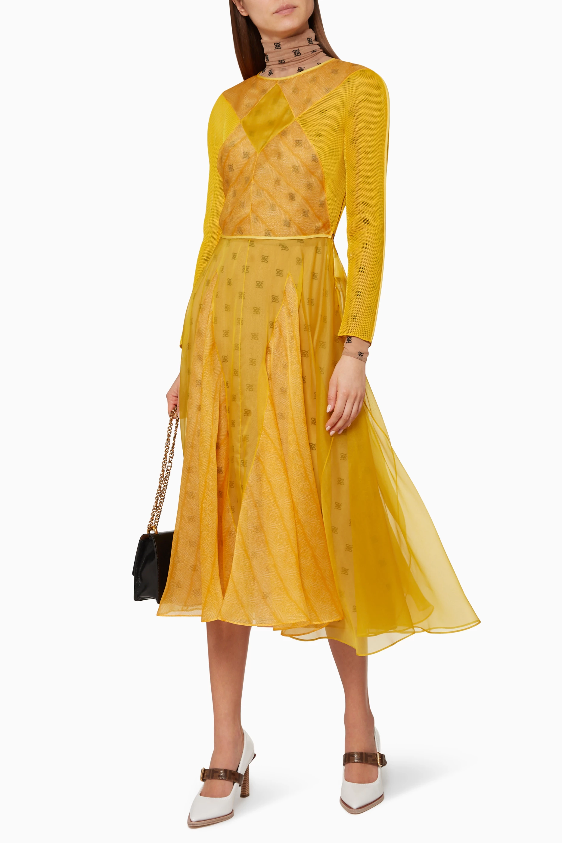 Fendi sales yellow dress