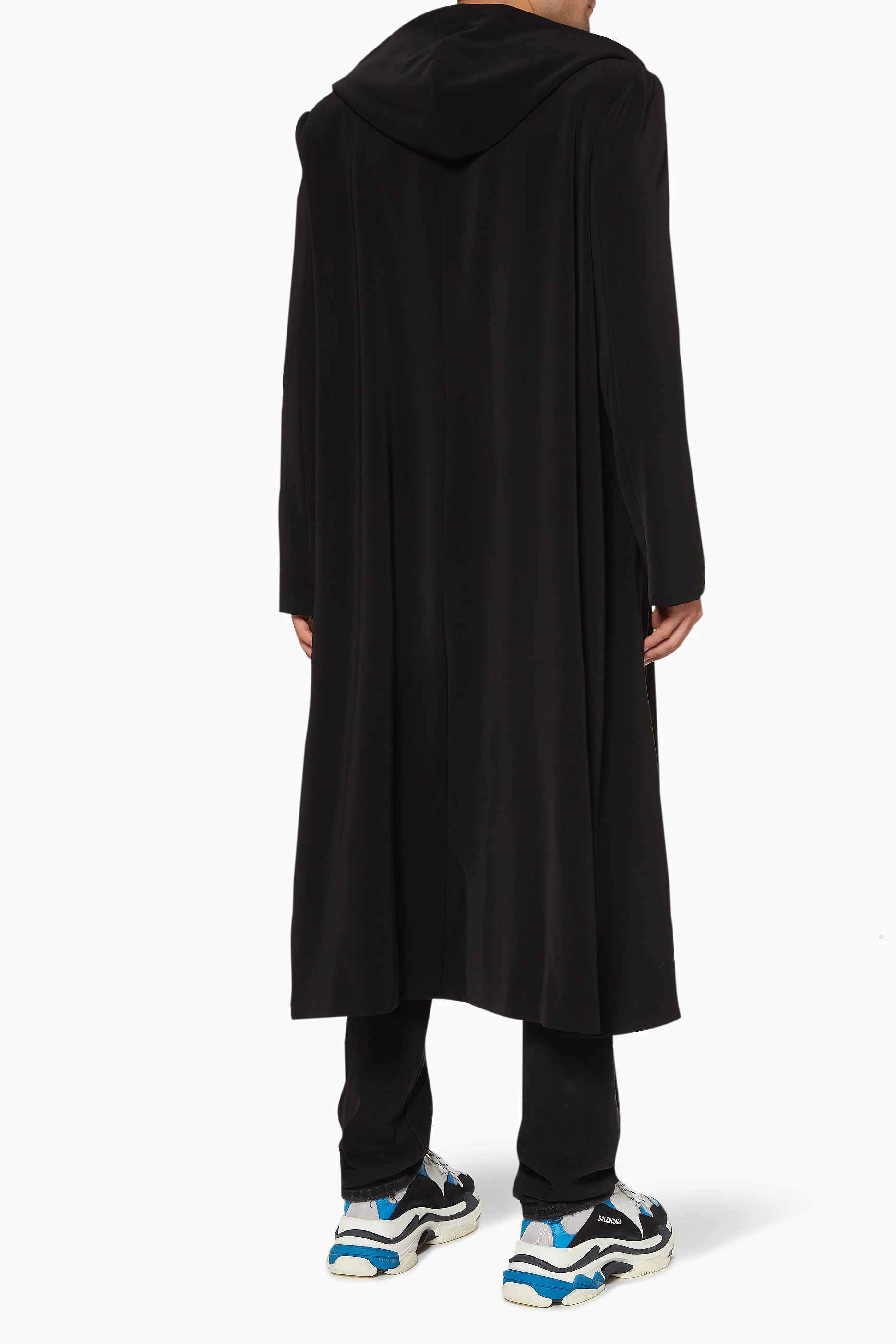 Balenciaga hooded coat 2025