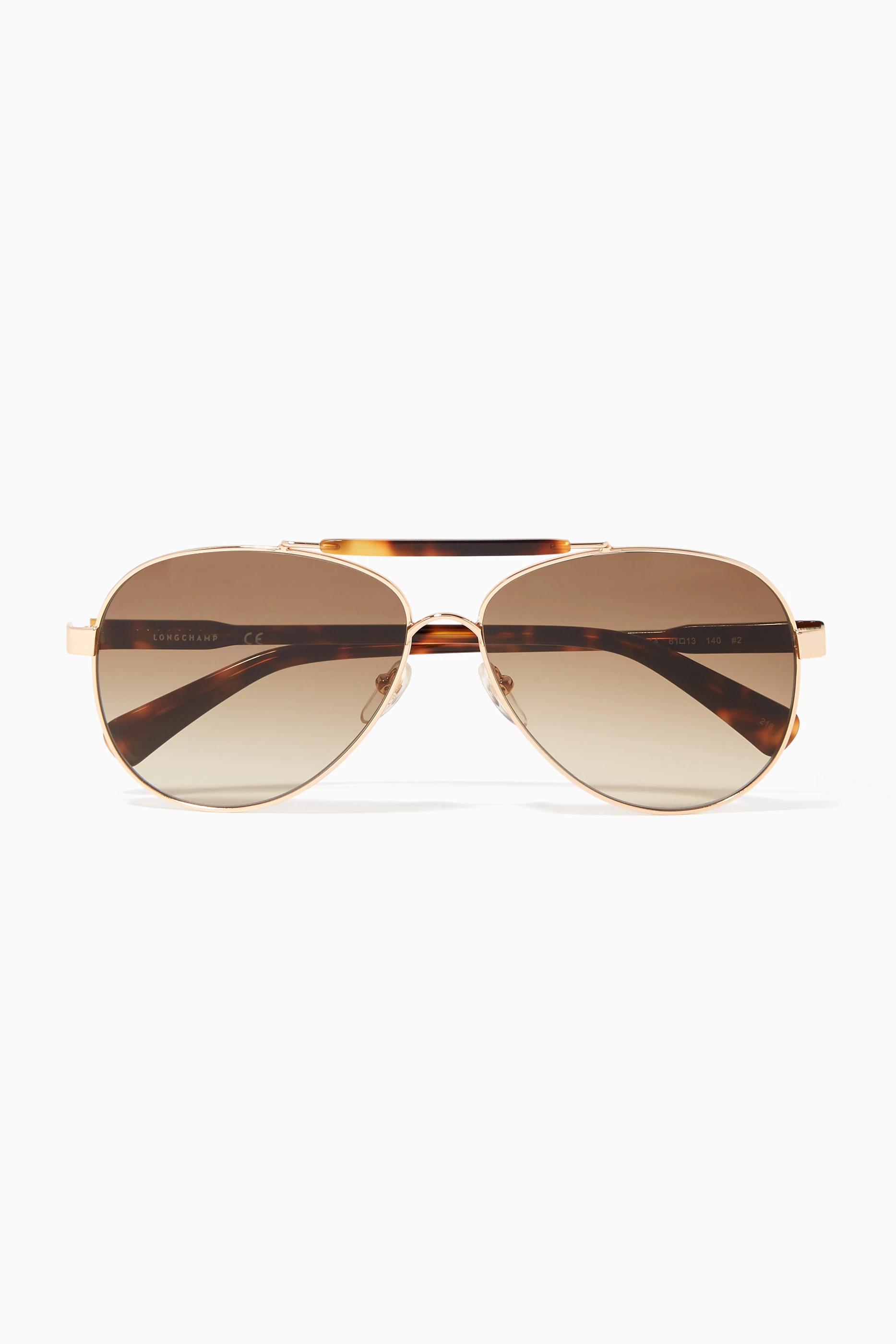 Longchamp 2025 aviator sunglasses