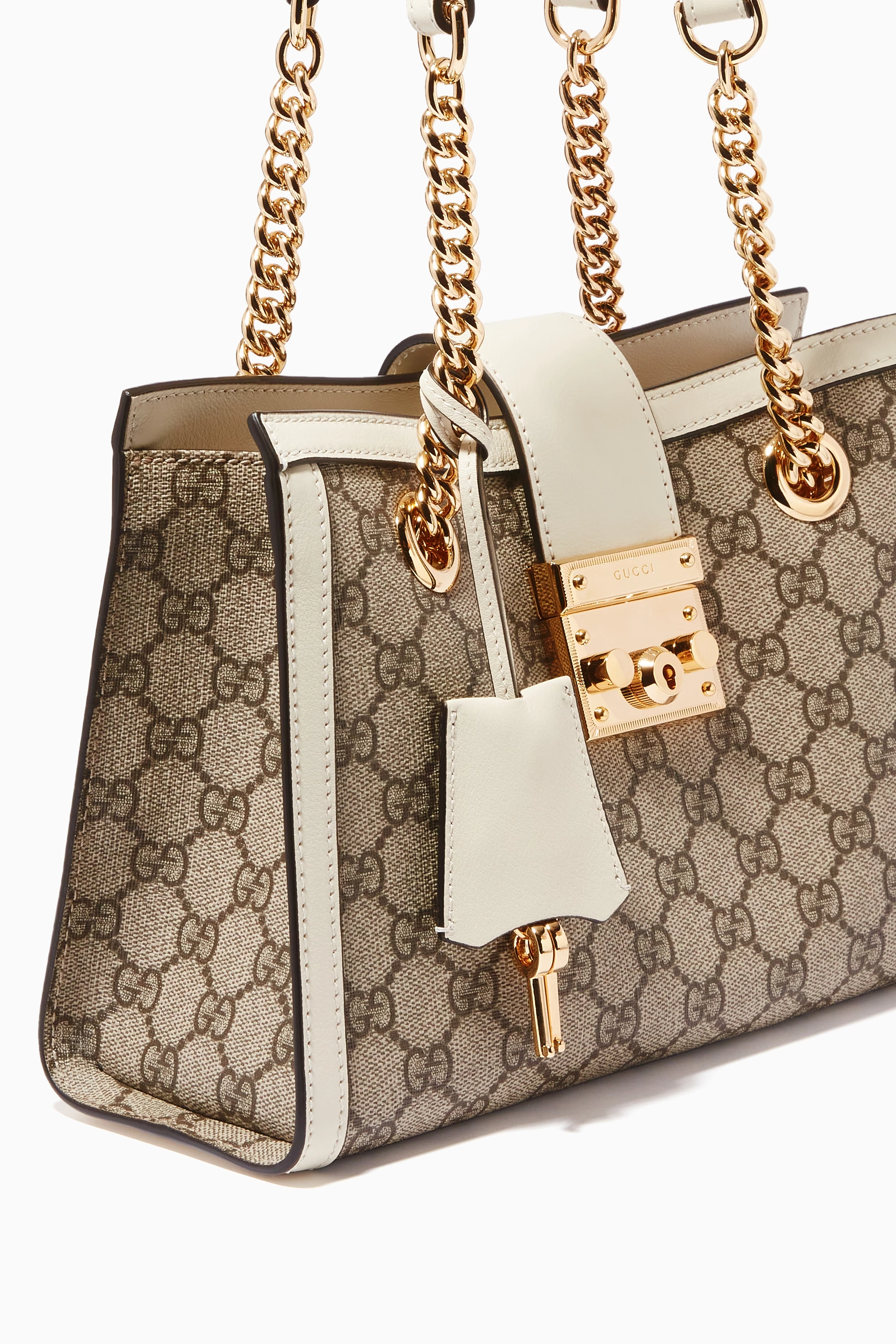 Small padlock gg supreme shoulder bag store