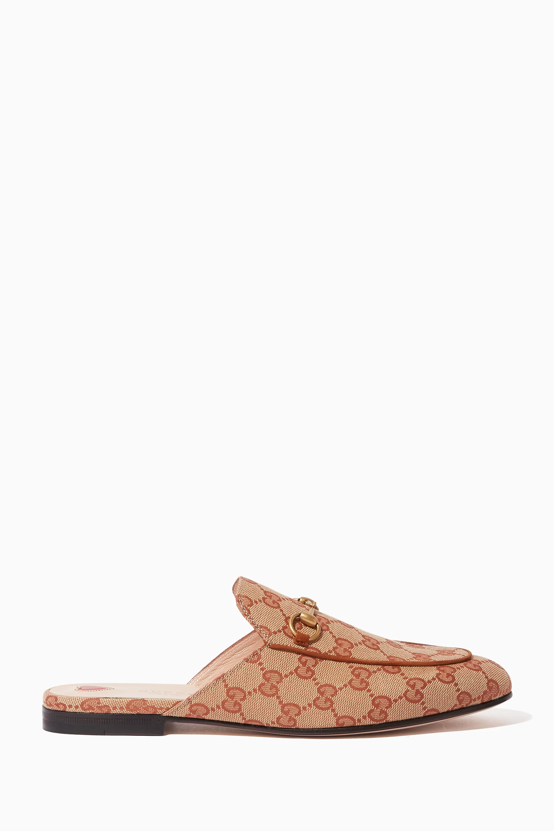 Gucci princetown shop canvas mule