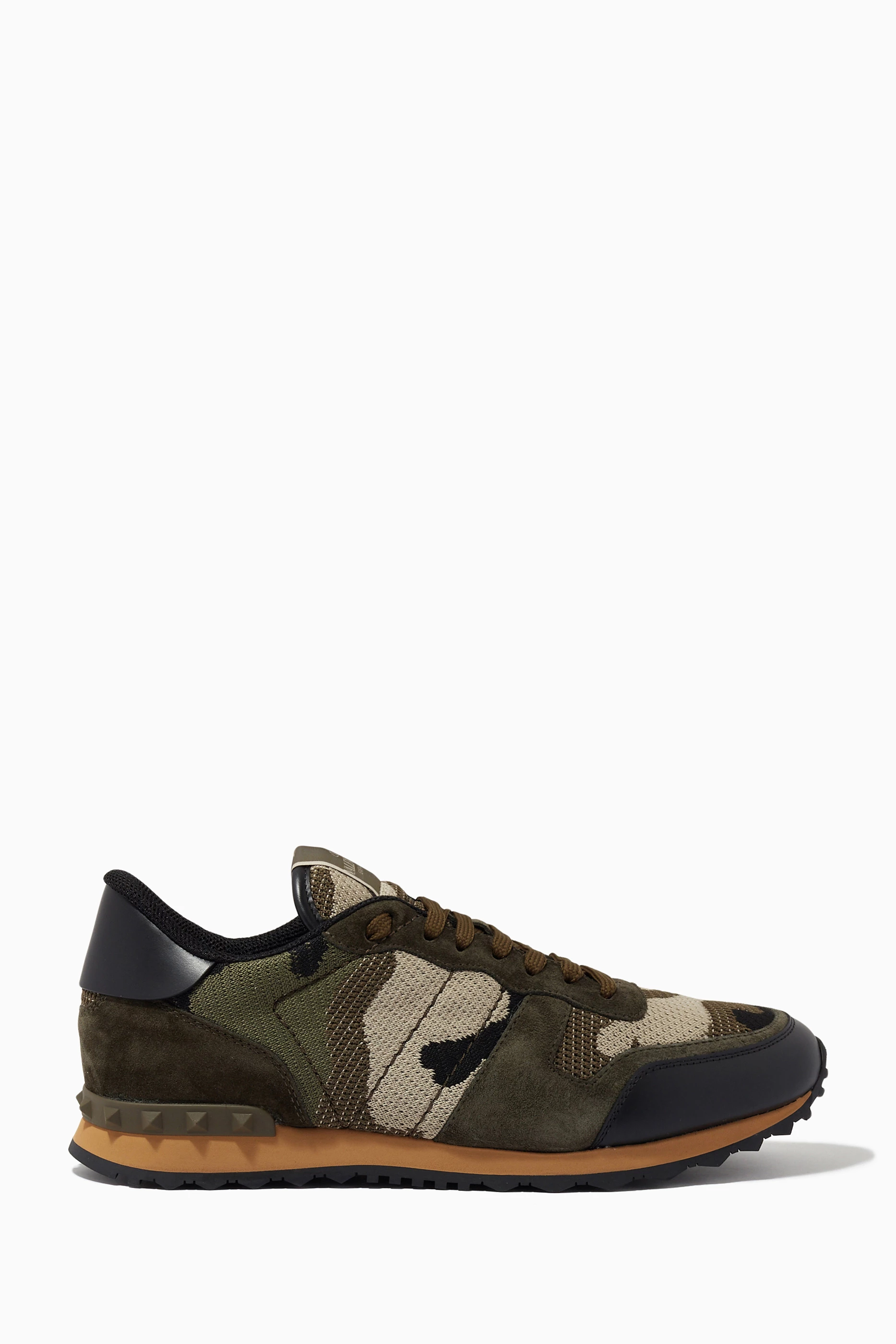 Buy Valentino Garavani Green Valentino Garavani Camouflage