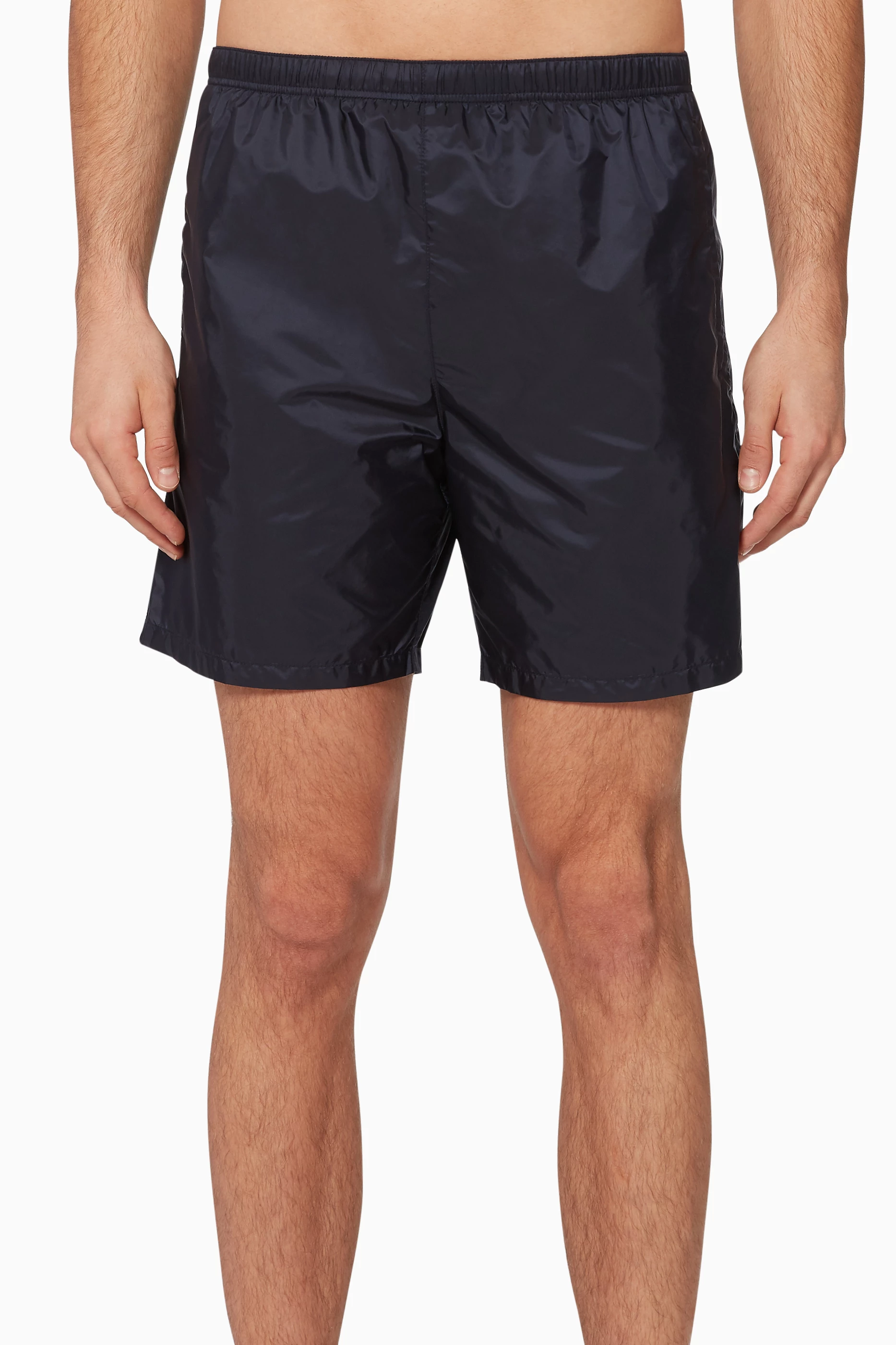 Buy Prada Blue Nylon Swim Shorts for Men in Saudi Ounass