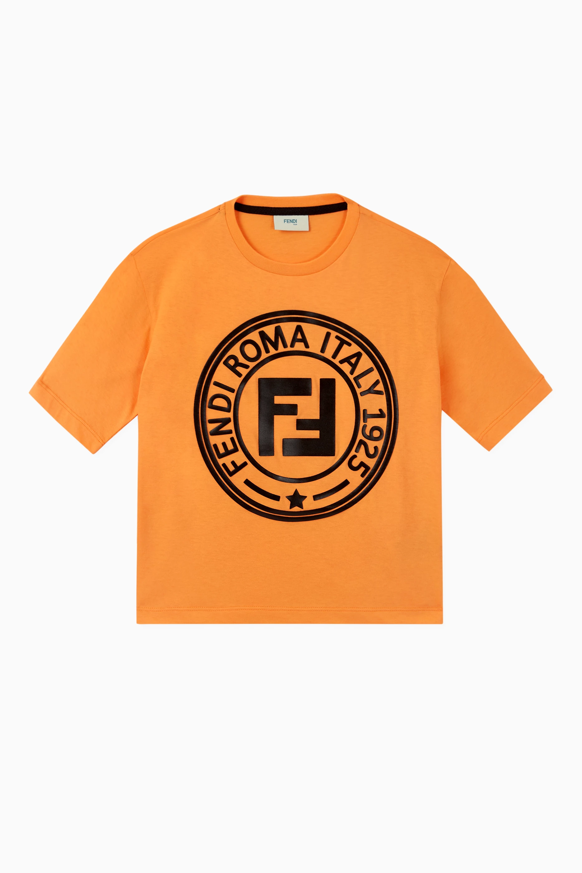 Fendi Cotton Jersey Roma Logo T-shirt – Petit Pont