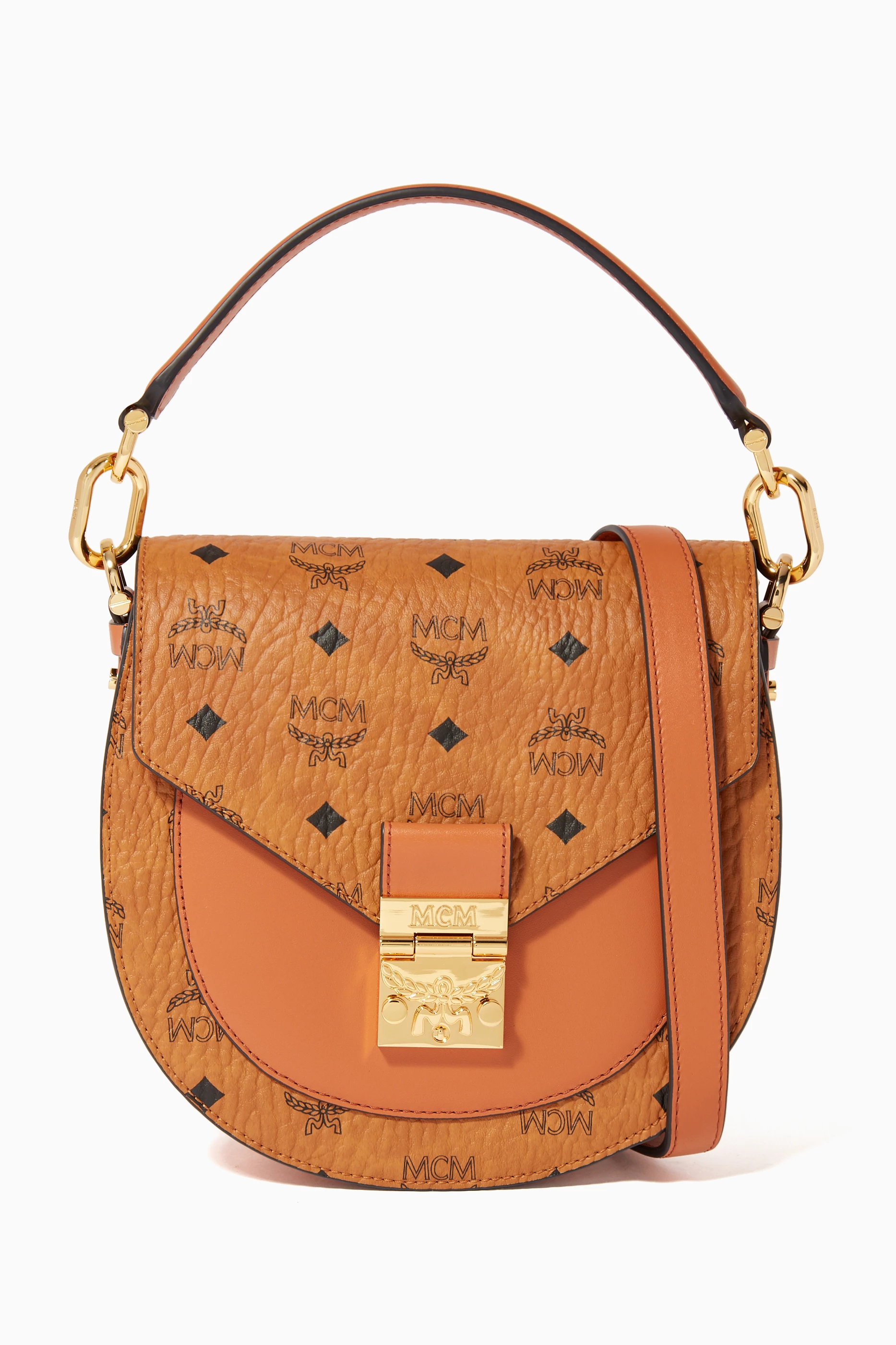Mcm patricia sales visetos shoulder bag