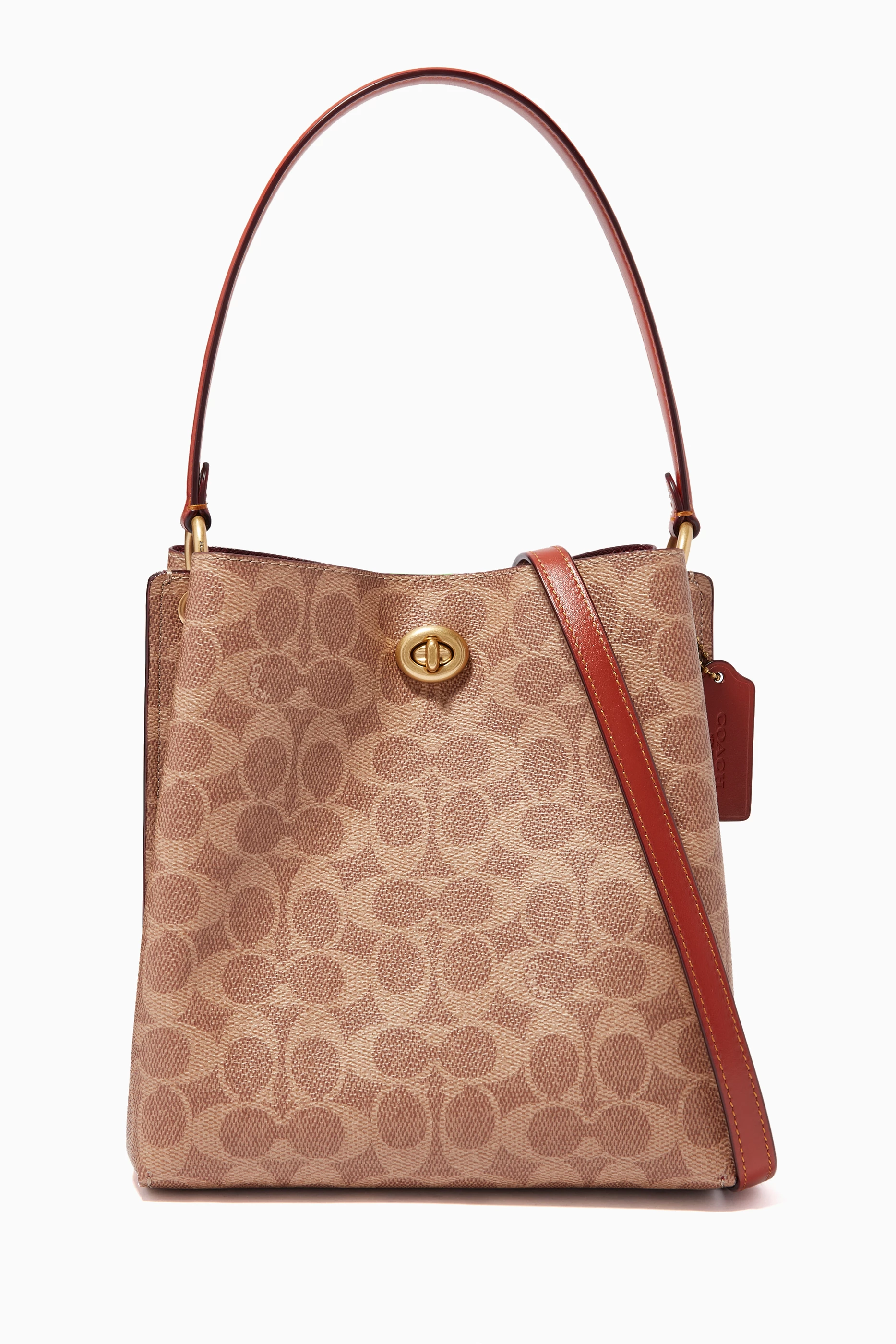 Coach Charlie Bucket Bag In Signature Canvas