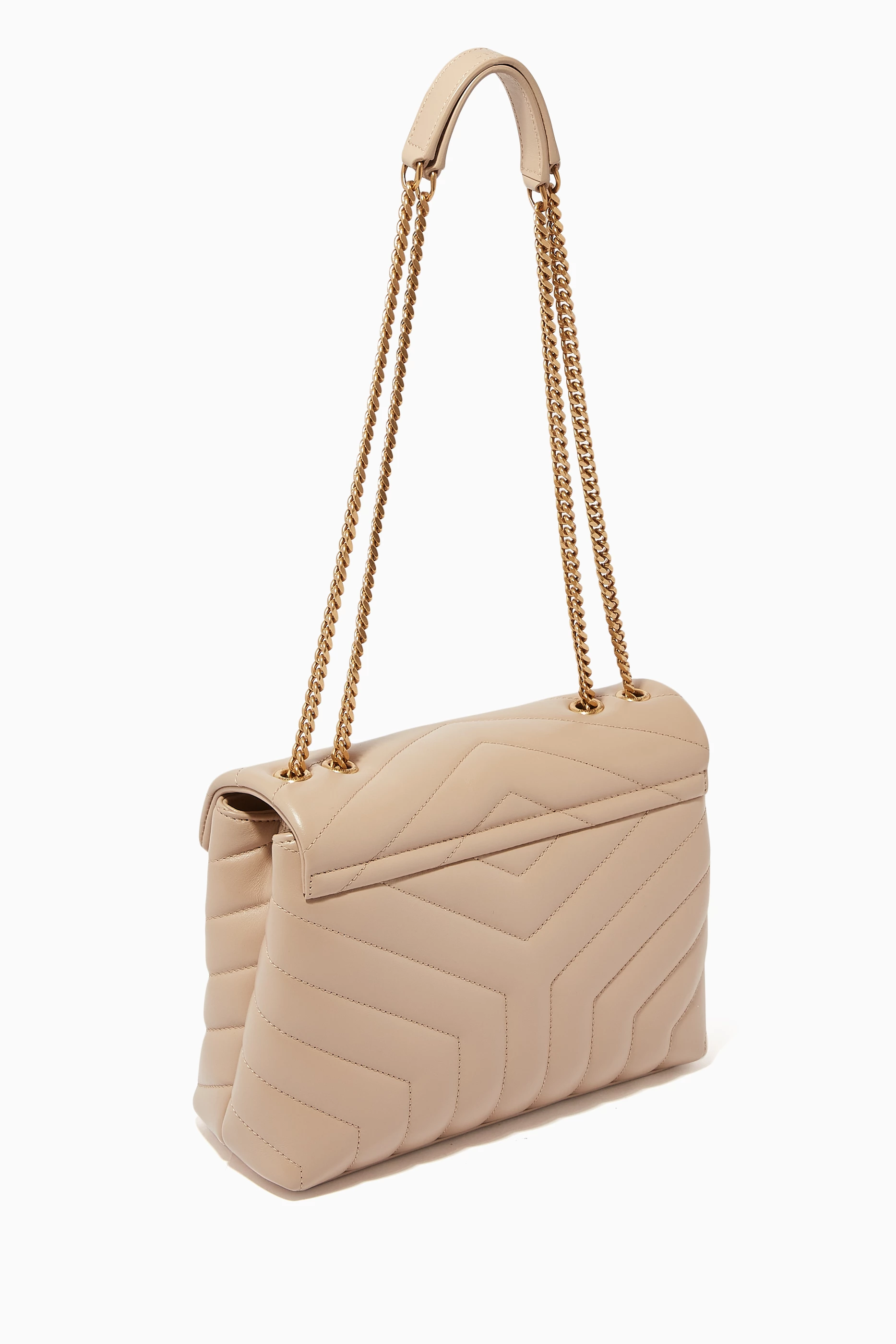 Small loulou monogram shoulder 2025 bag