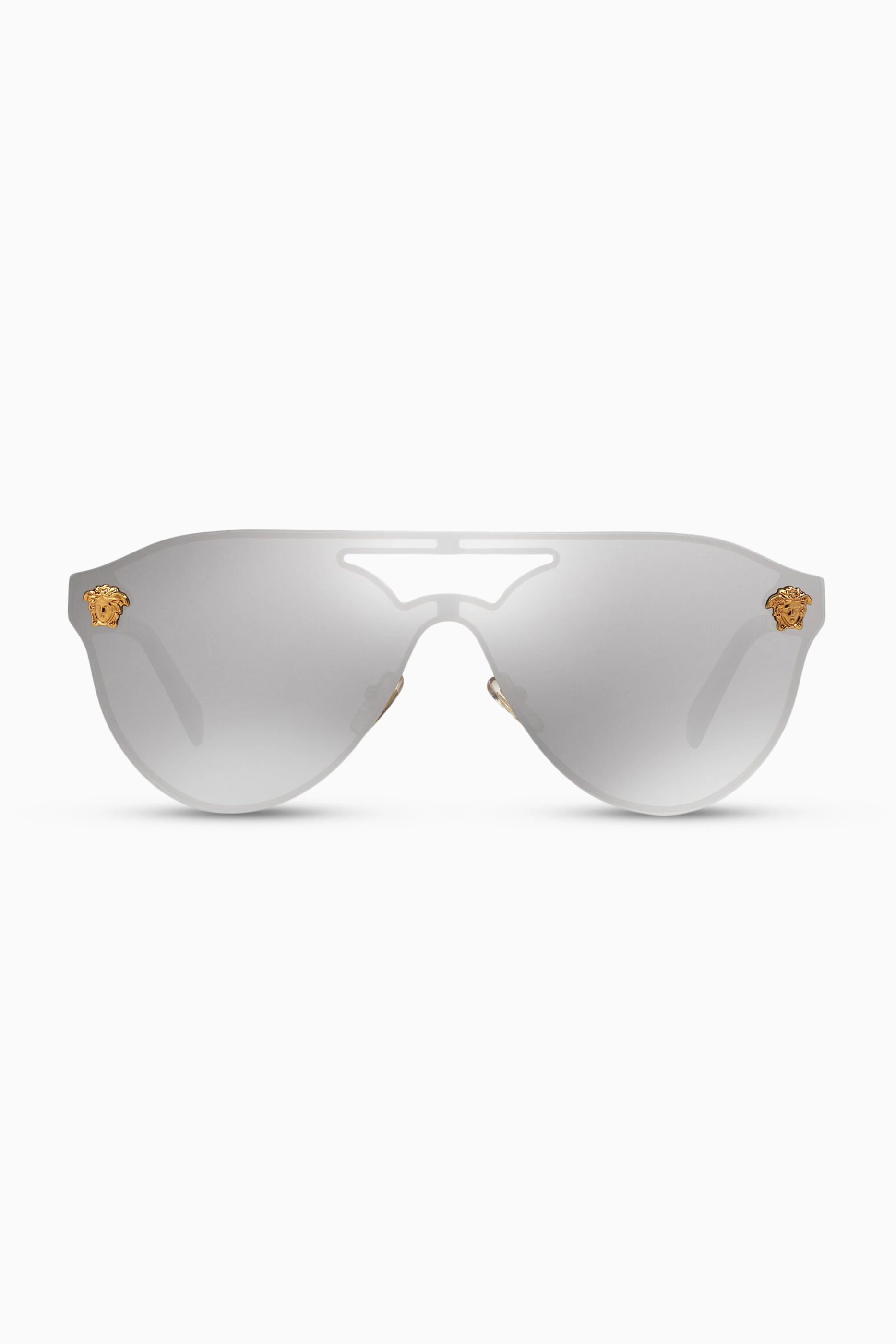 Mirrored glam shop medusa sunglasses
