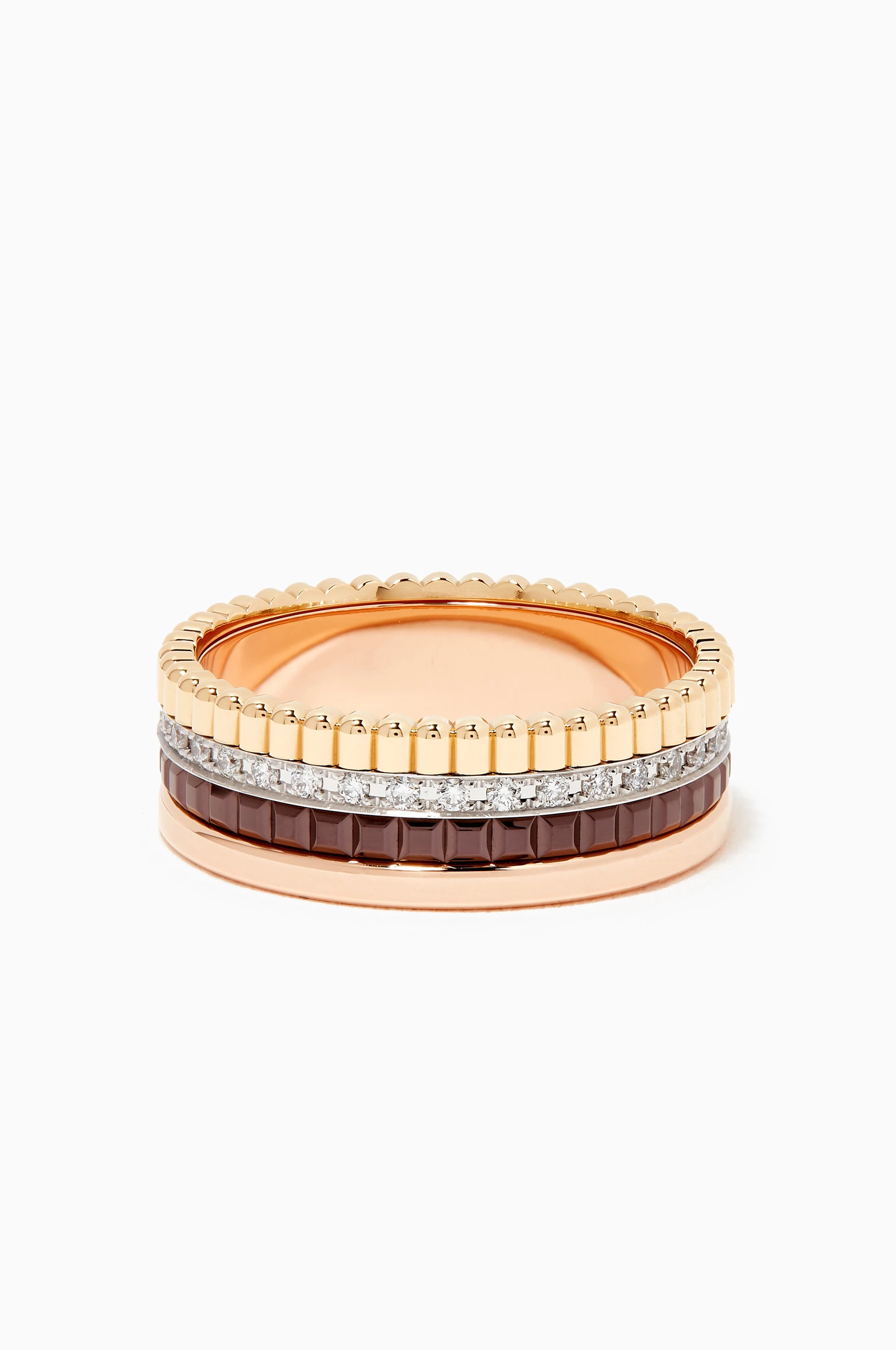 Buy Boucheron Gold Quatre Classique Small Diamond Ring in 18kt