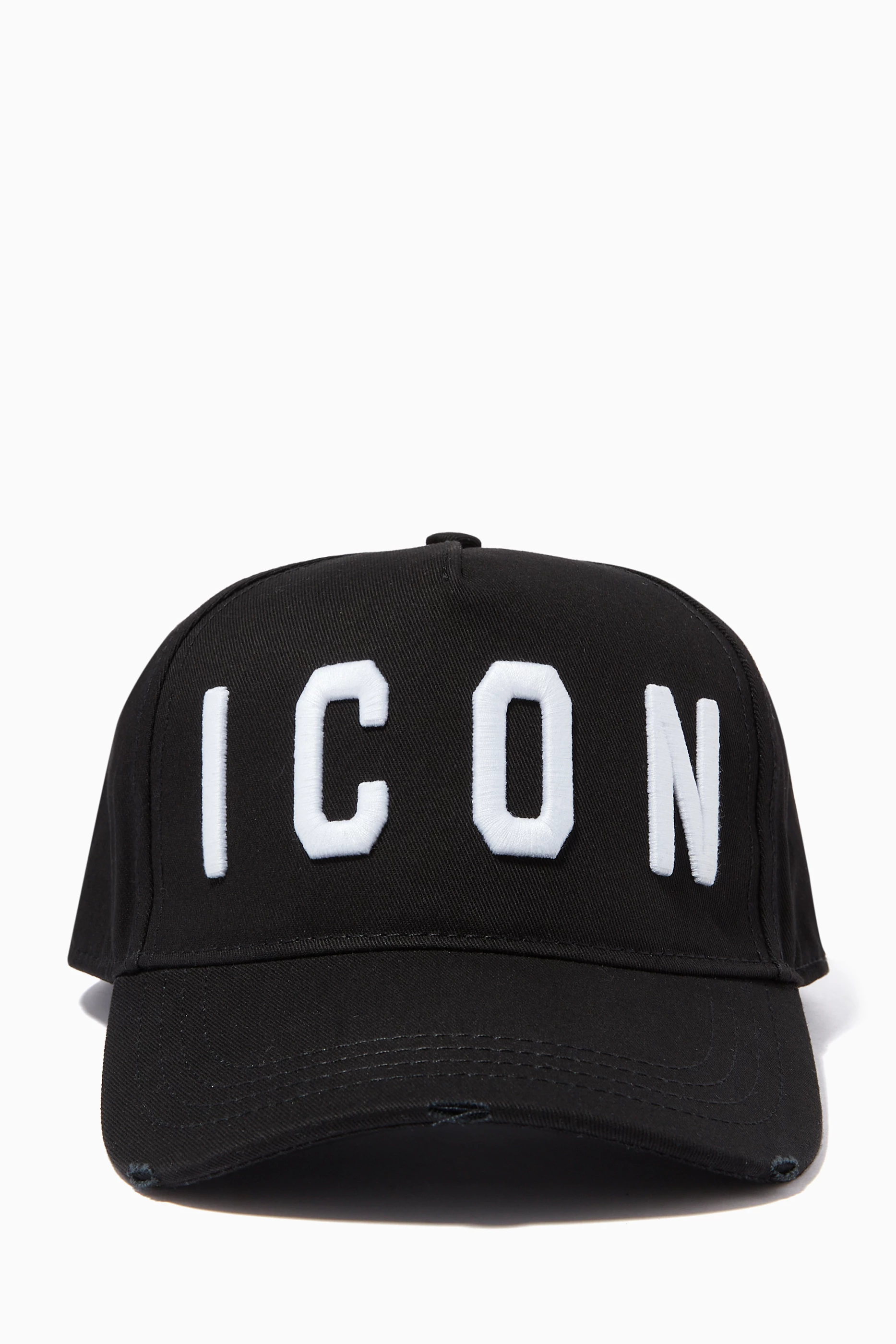 Dsquared black and white icon cap online
