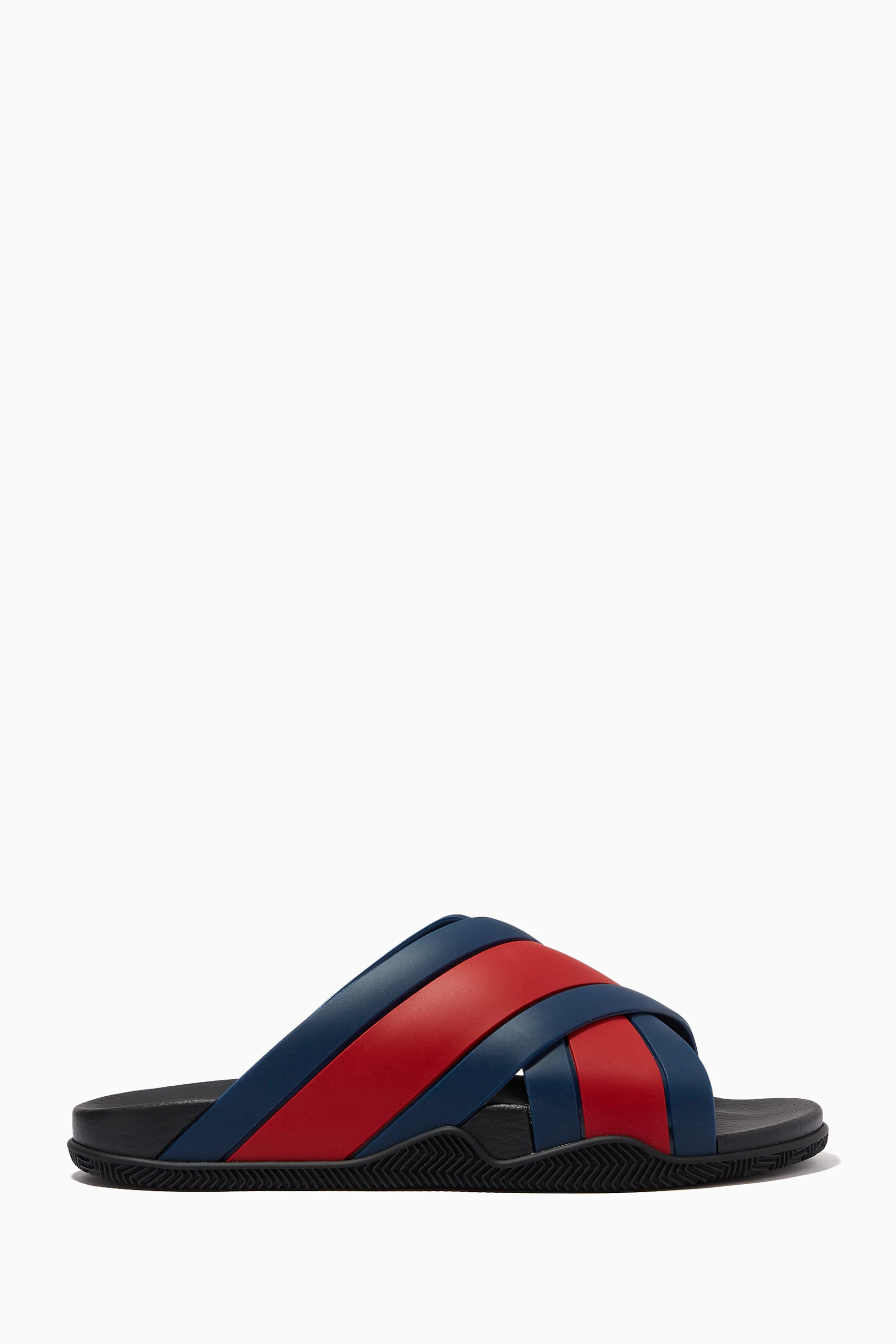 Gucci slides men blue sales