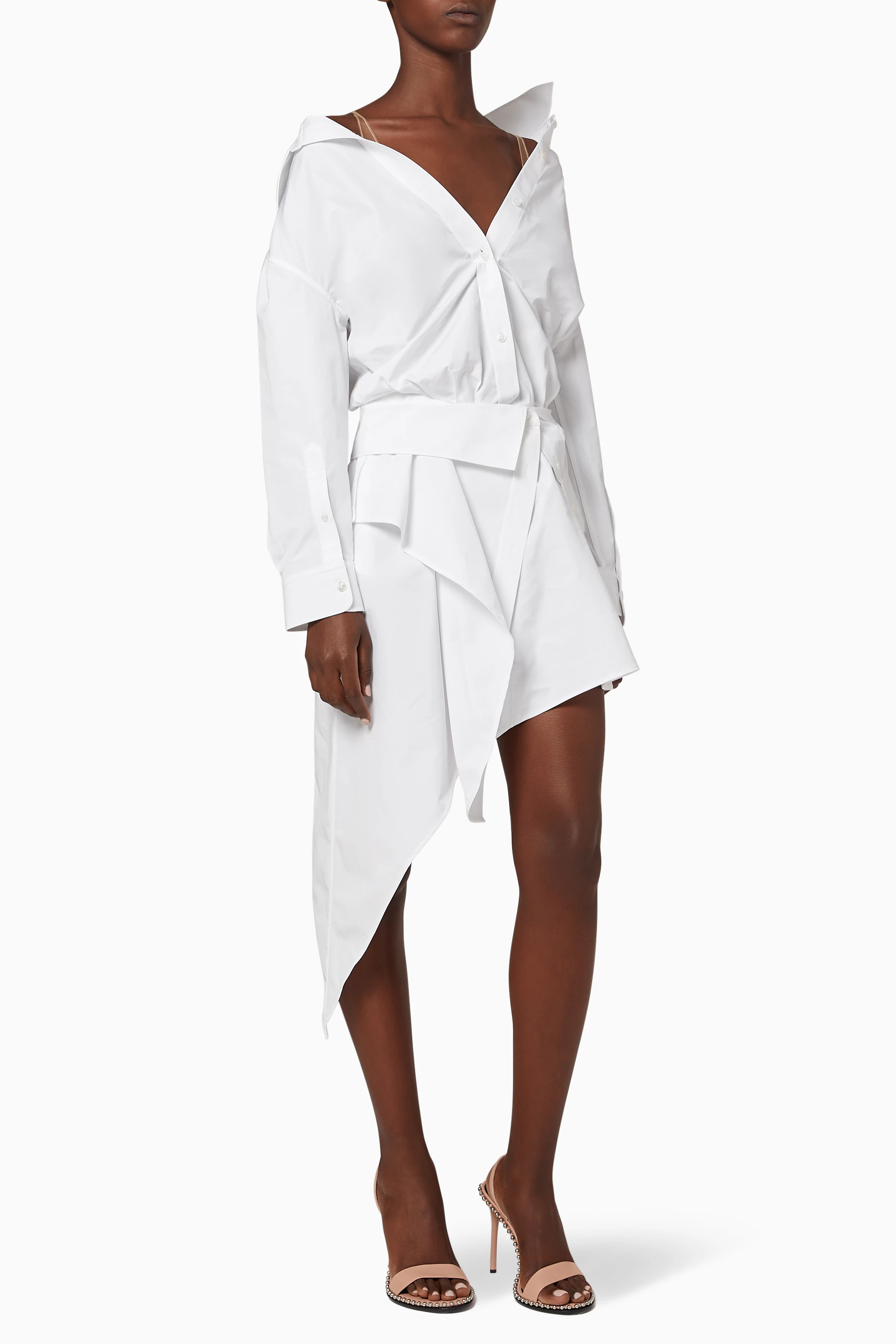 alexander wang deconstructed dress