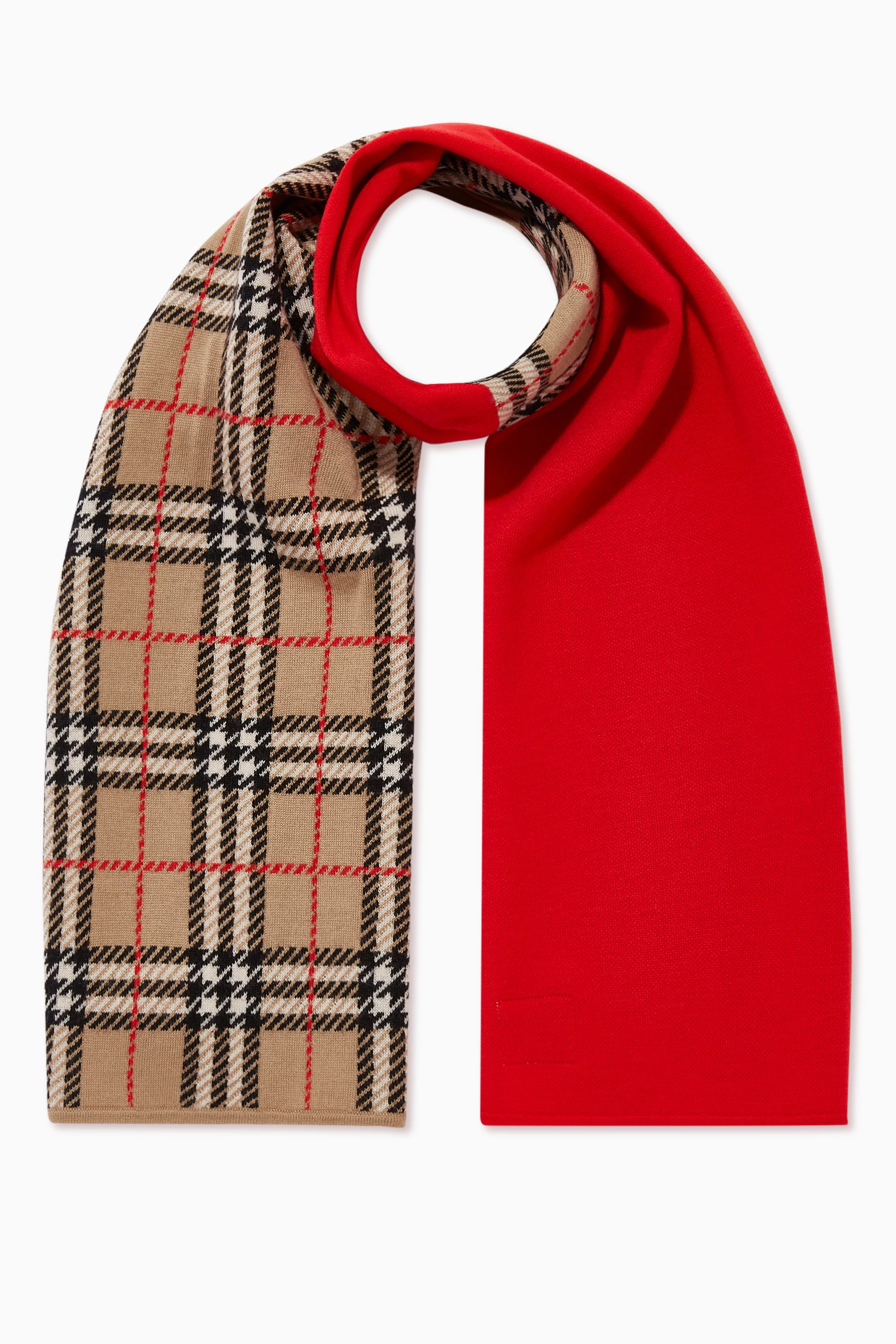Burberry scarf new arrivals kids red