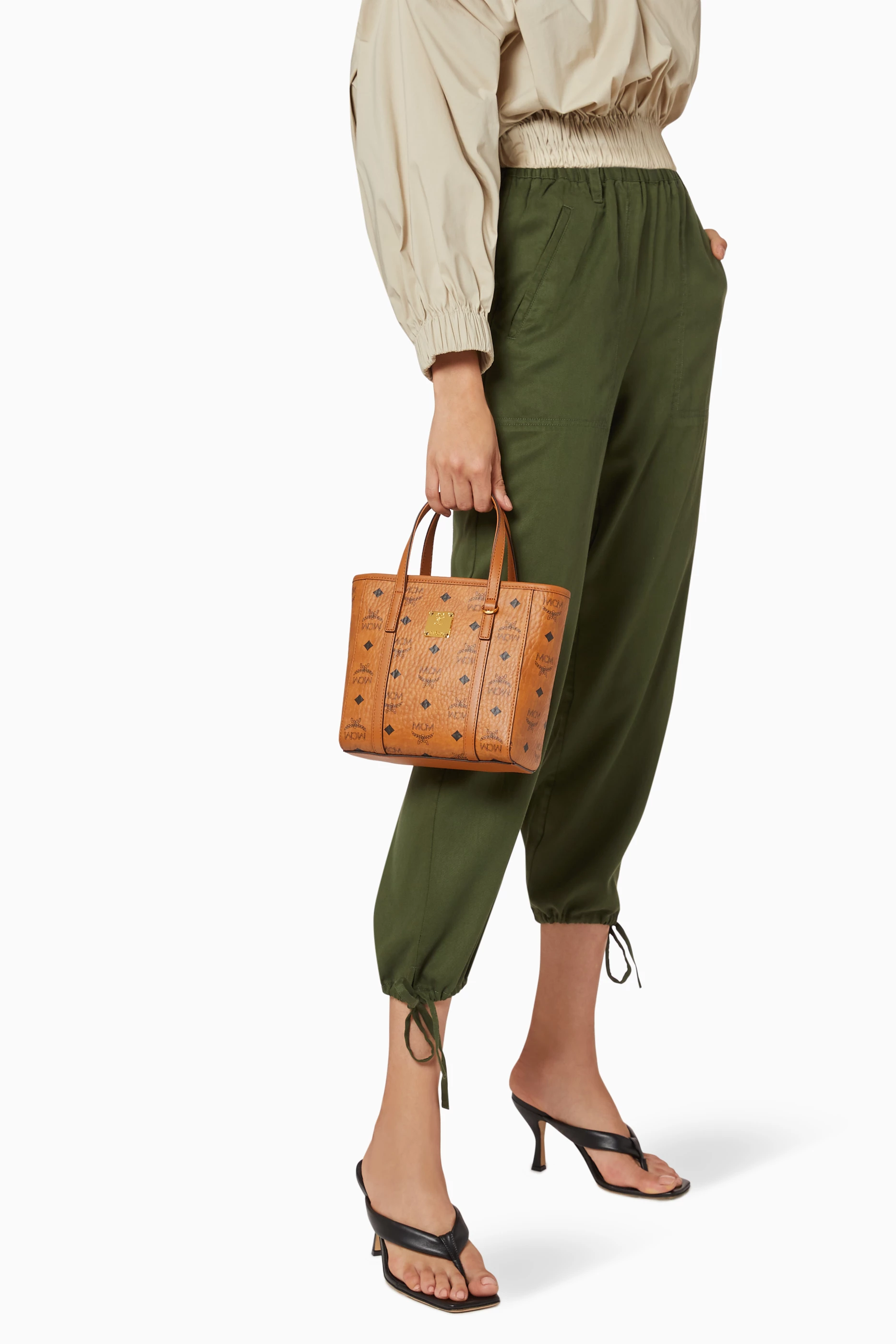 Mcm mini deals toni shopper