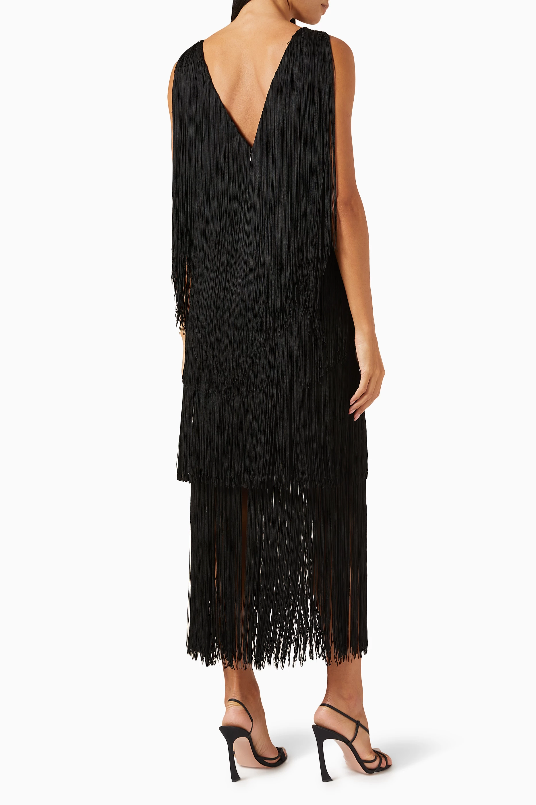 Bcbg hotsell fringe dress