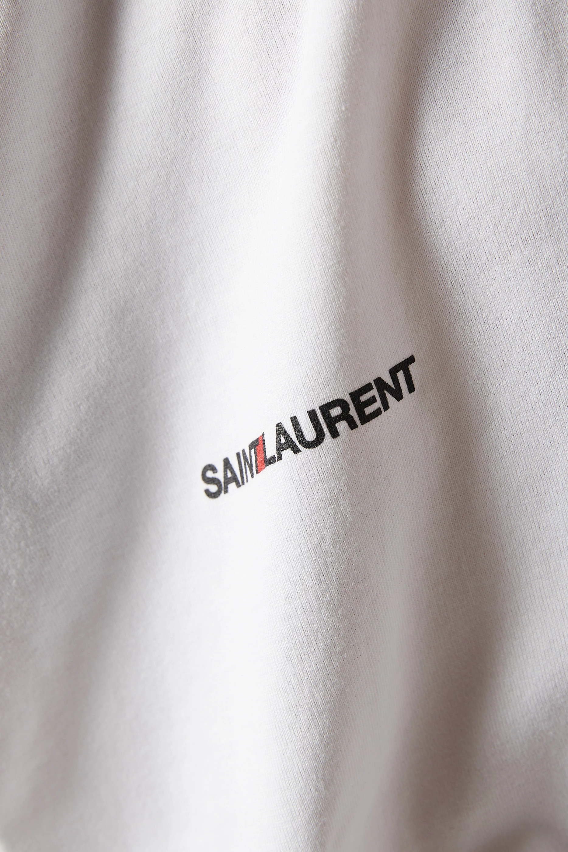 Saint laurent archive logo tee outlet