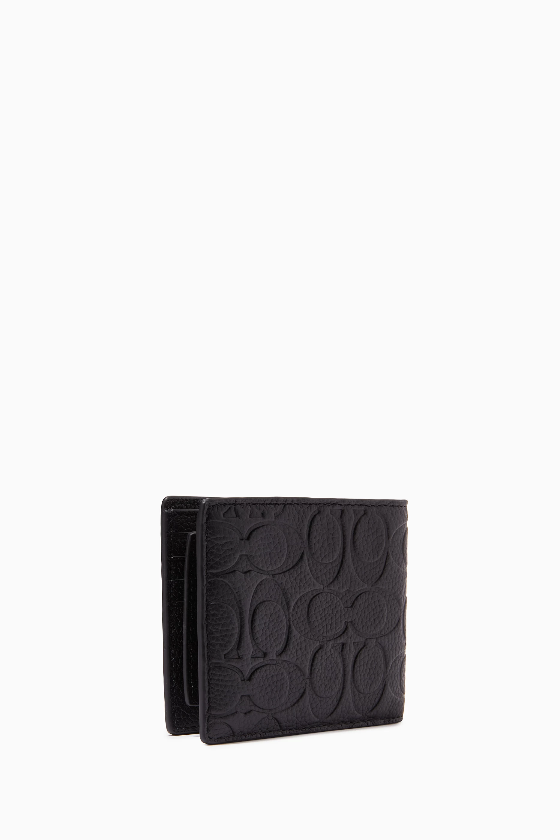 Black coach wallet 2024 mens