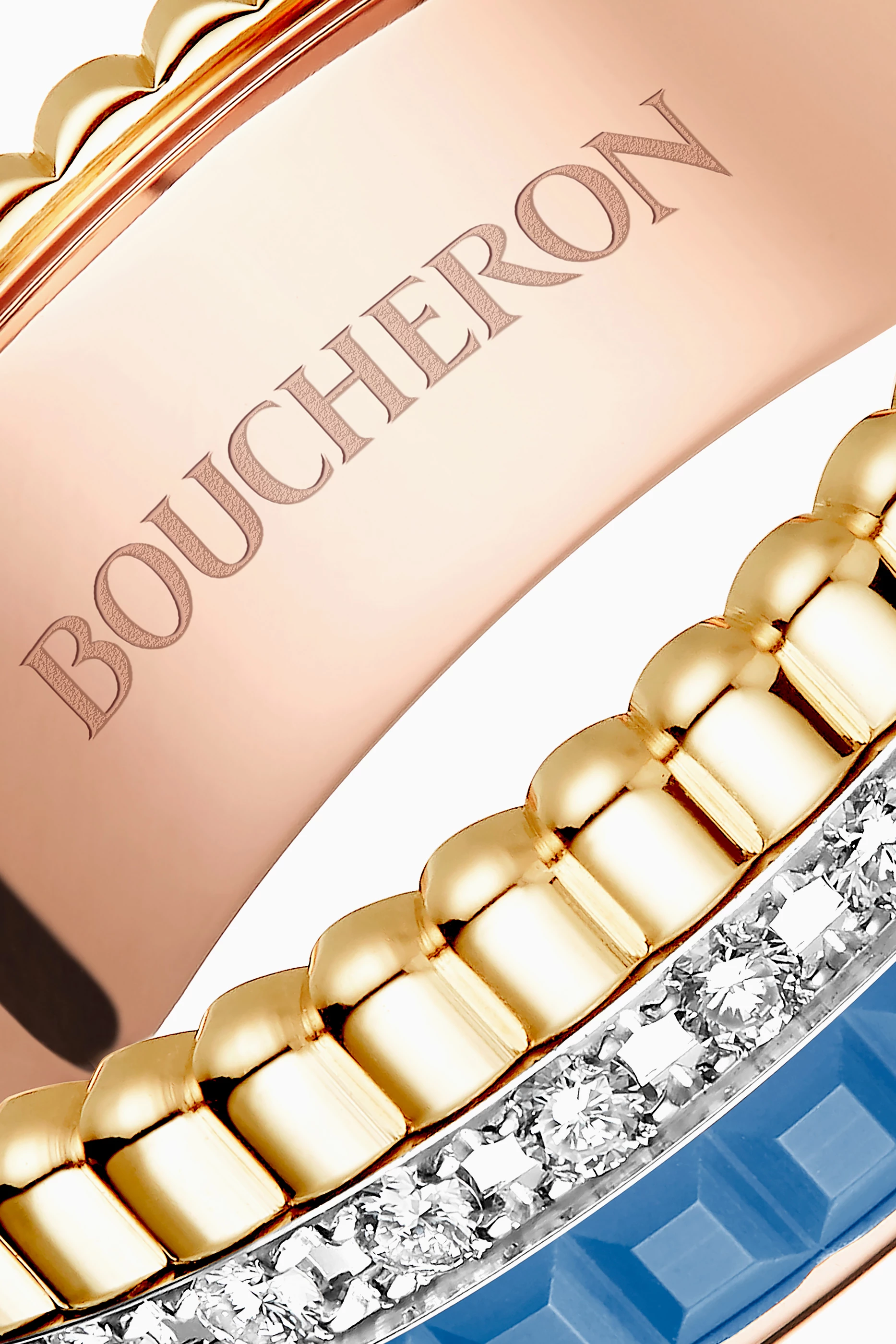 Boucheron ring sale blue