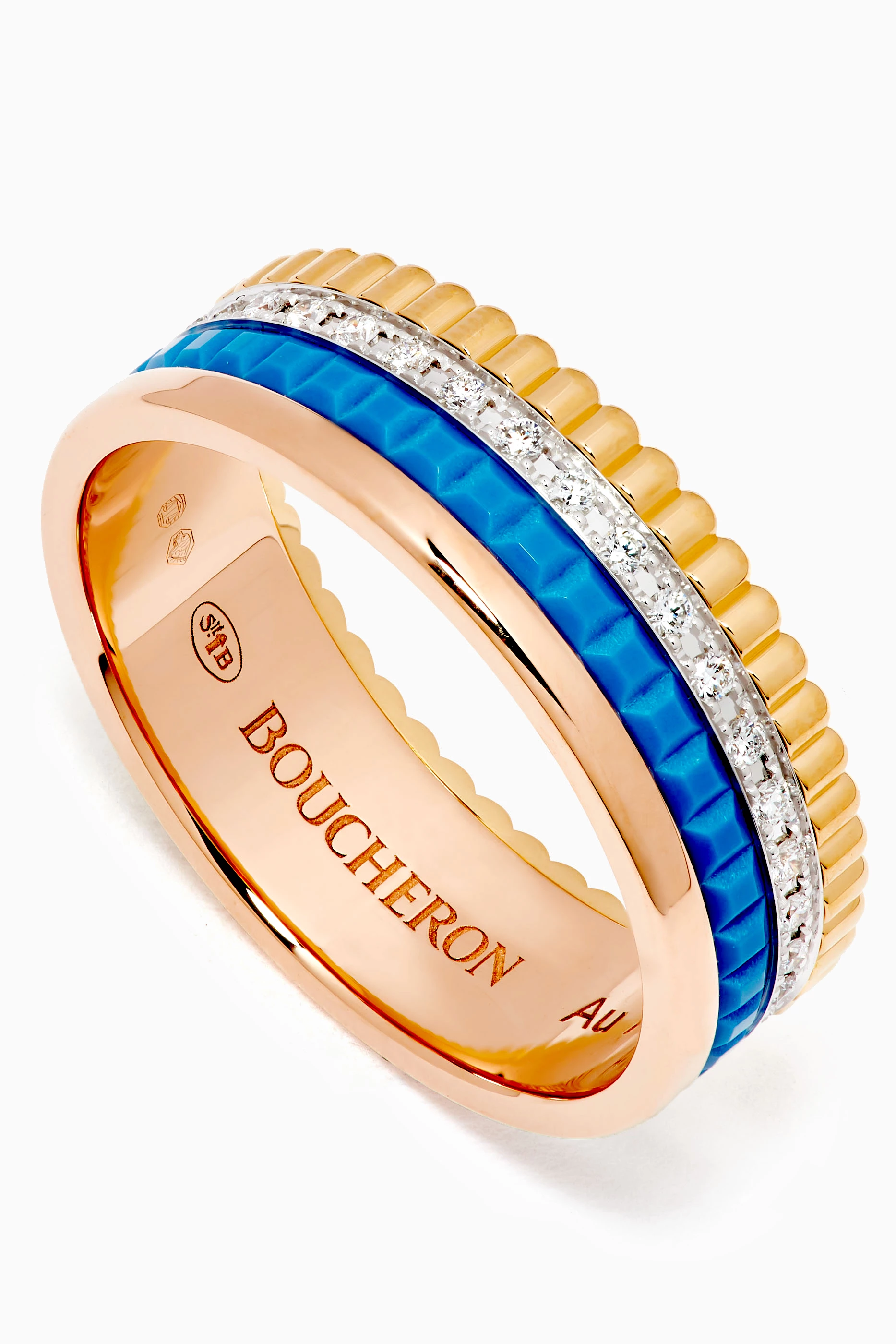 Boucheron on sale blue ring