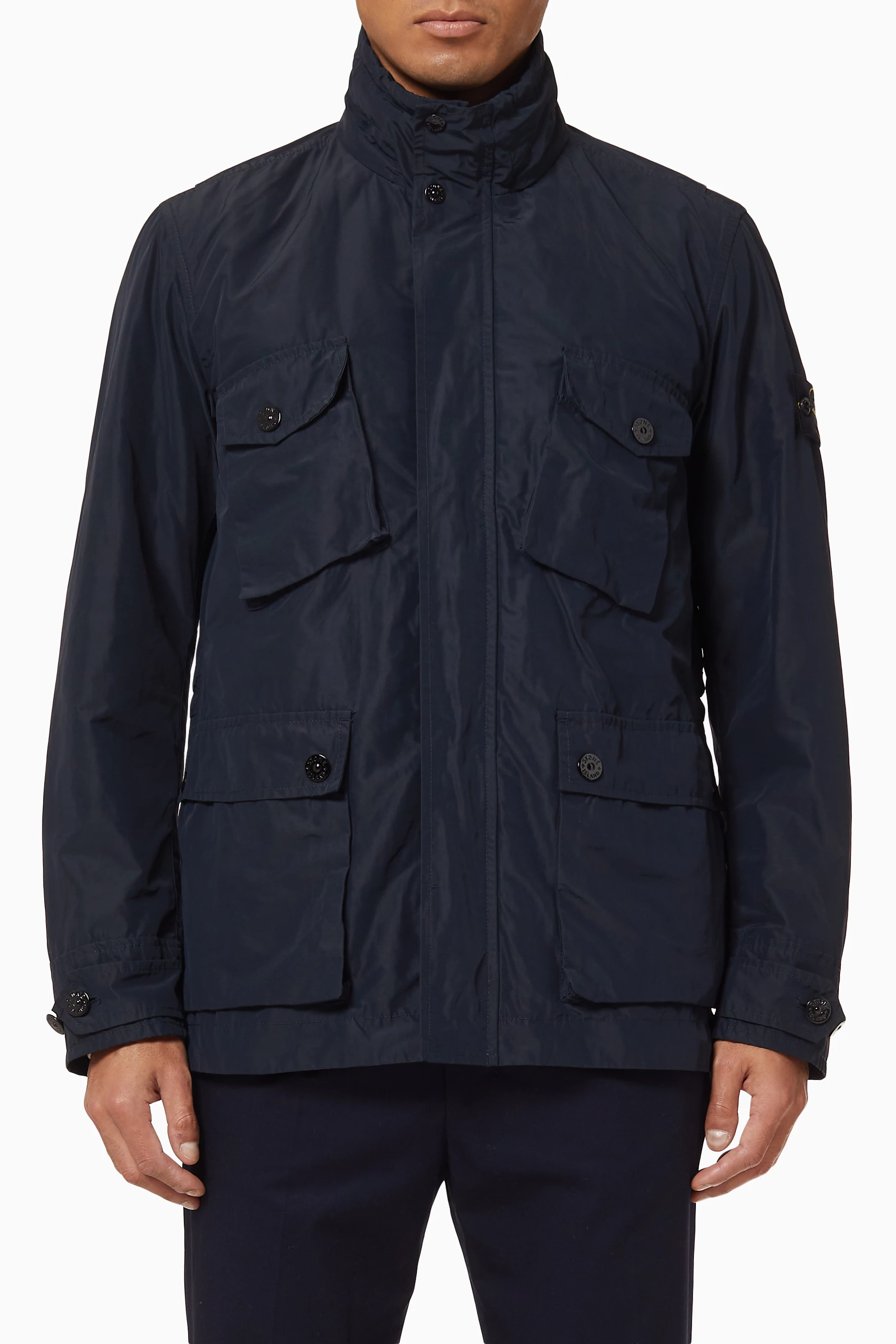 Stone island micro reps field hot sale jacket
