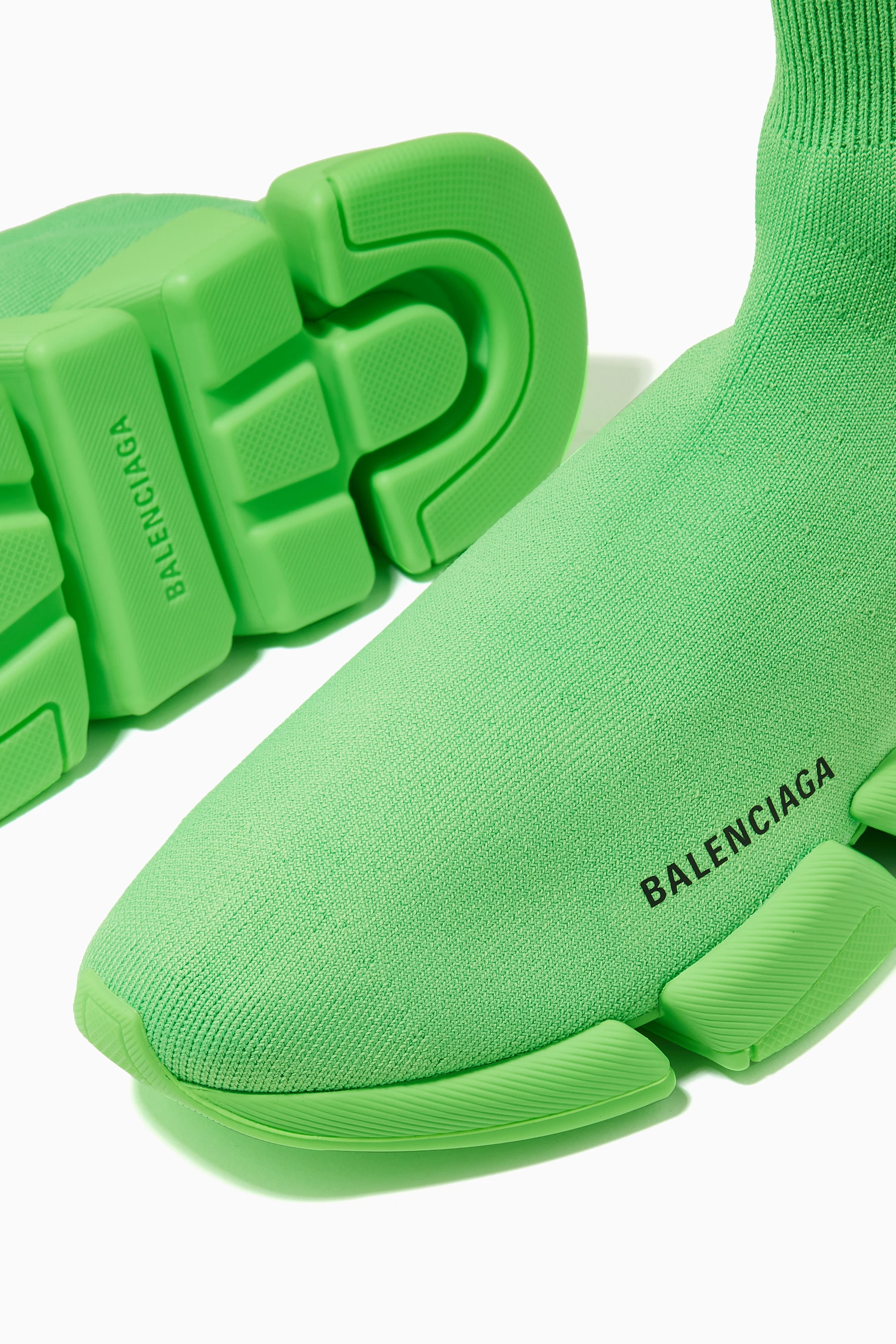 Balenciaga speed runner green shop