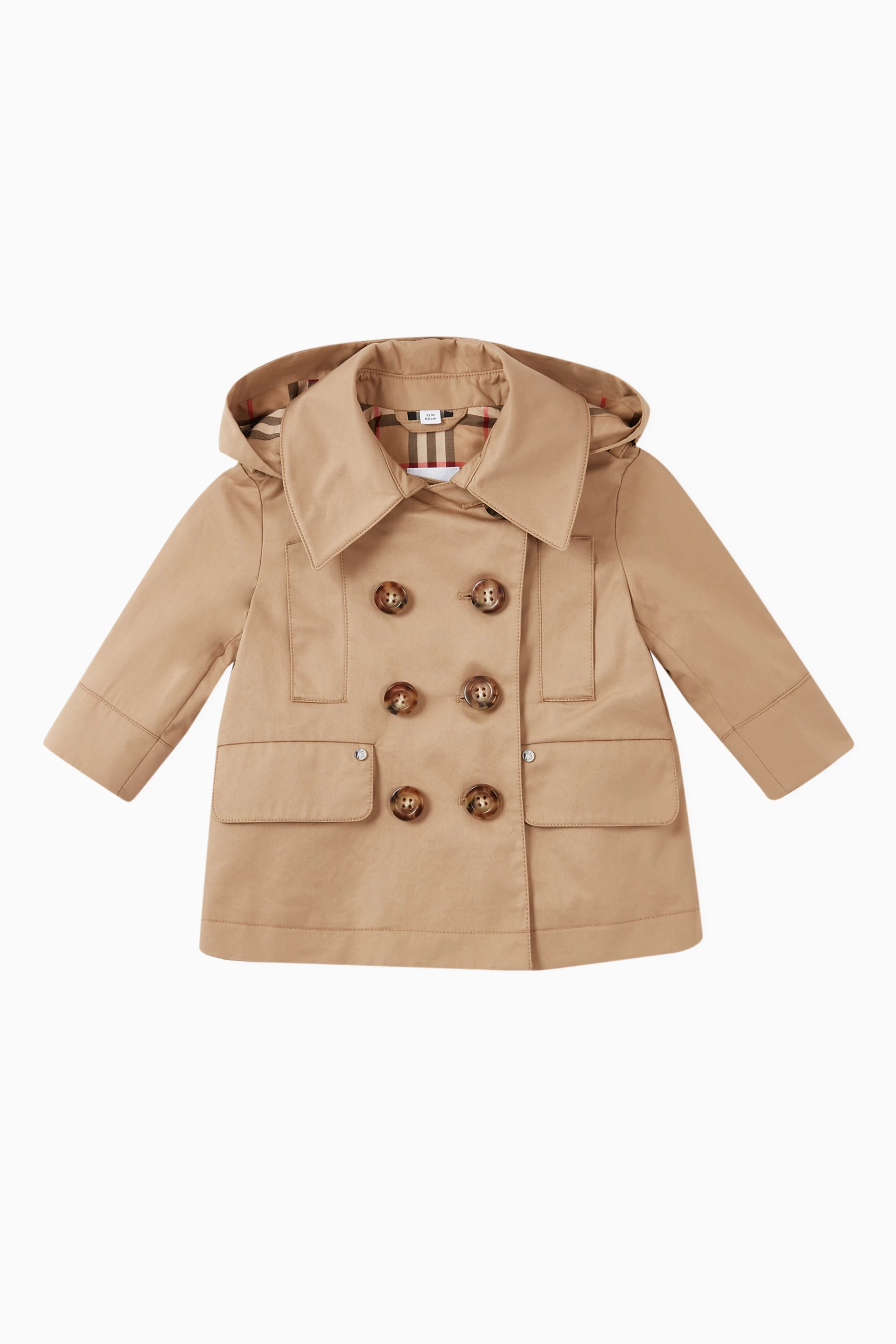 Burberry baby new arrivals trench coat