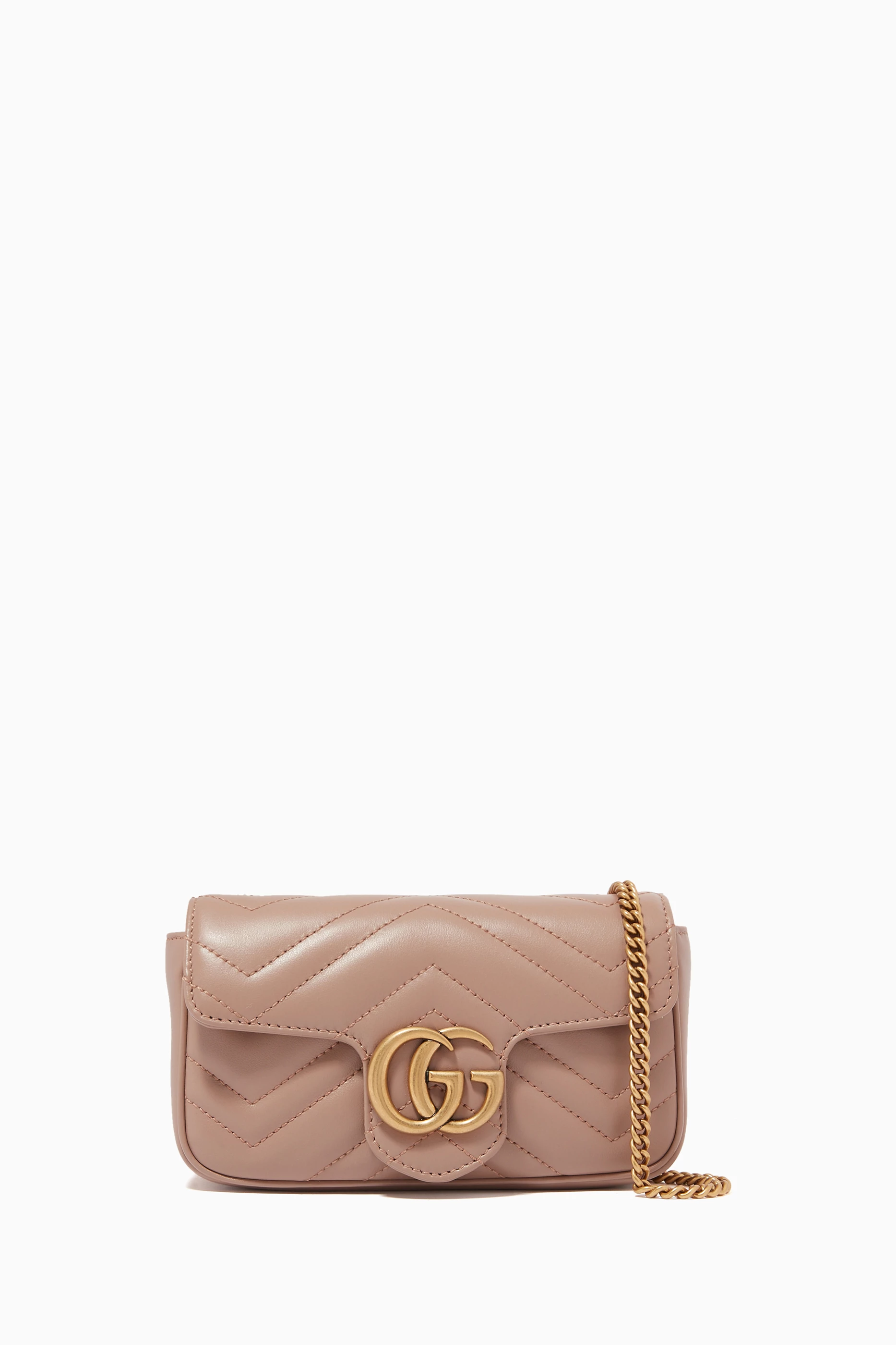 Gucci gg marmont matelasse clearance leather super mini bag