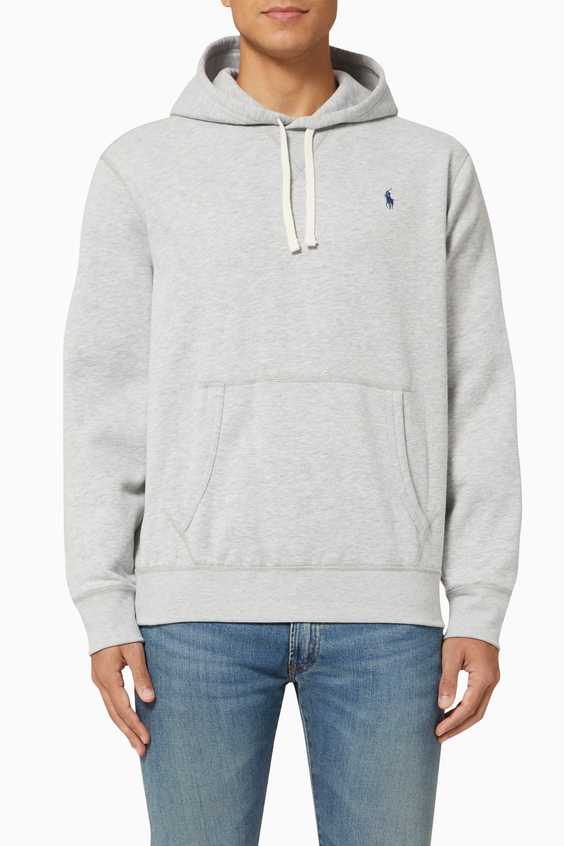 Polo hooded sweatshirt clearance