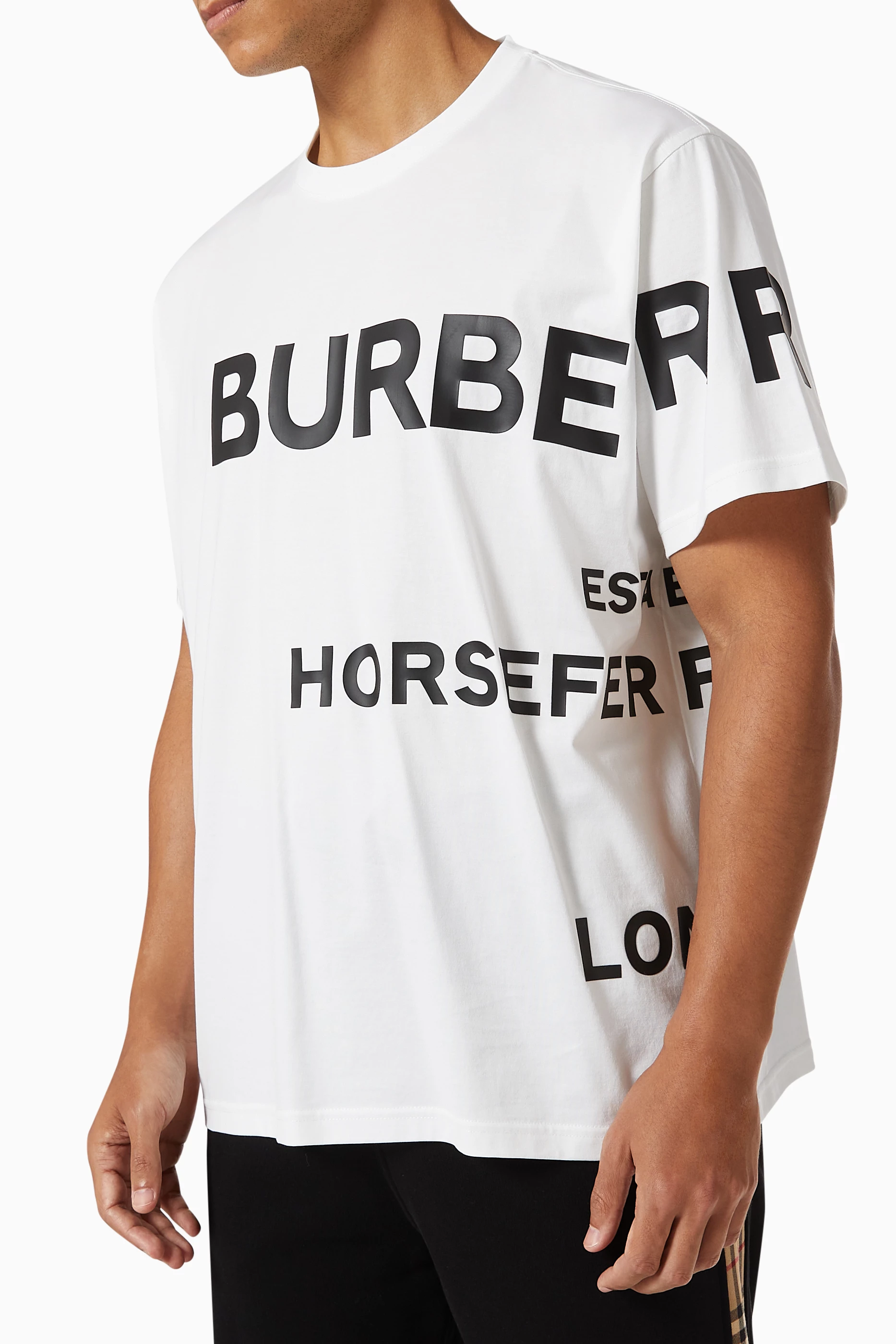 Burberry horseferry t shirt new arrivals