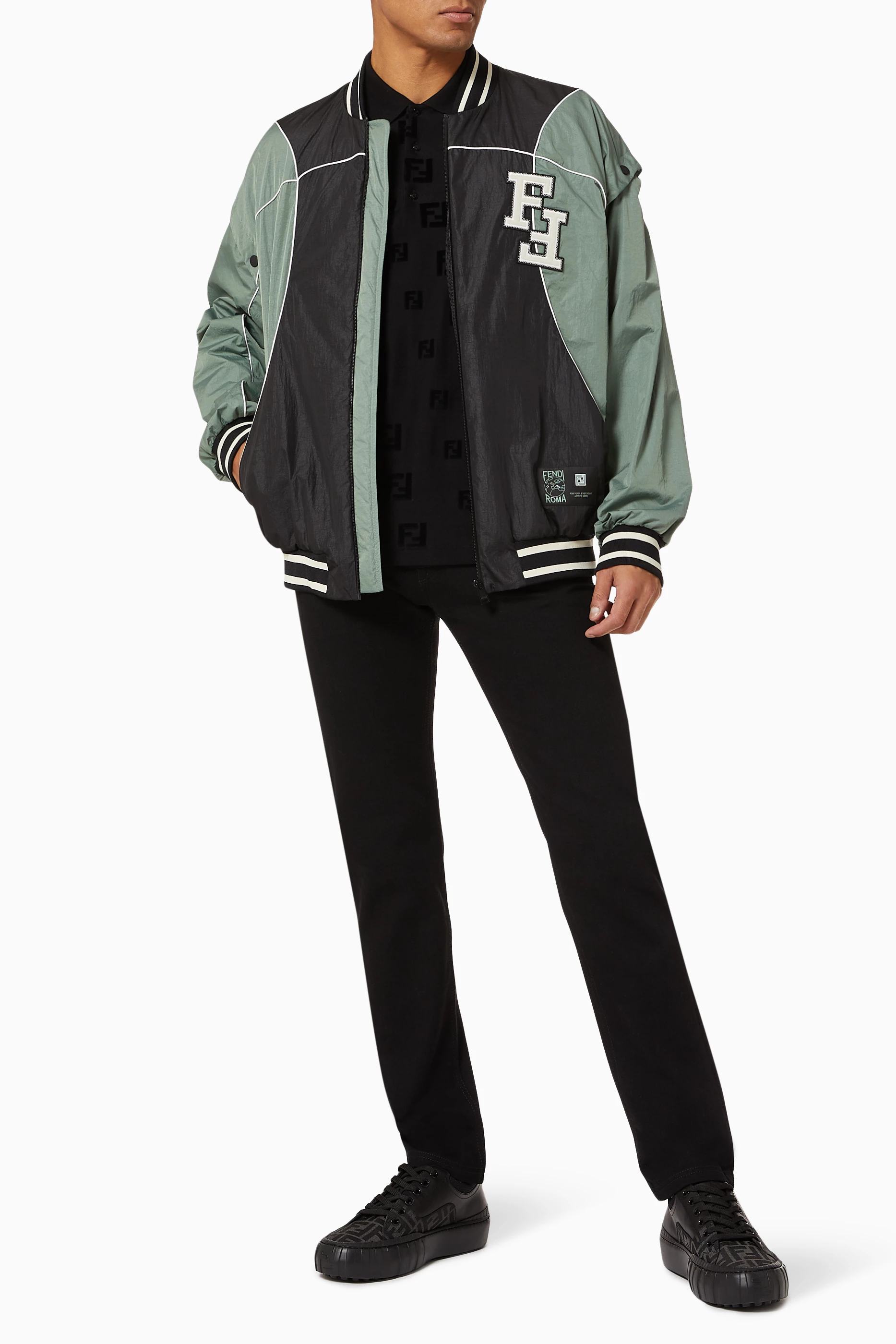 Fendi varsity jacket clearance