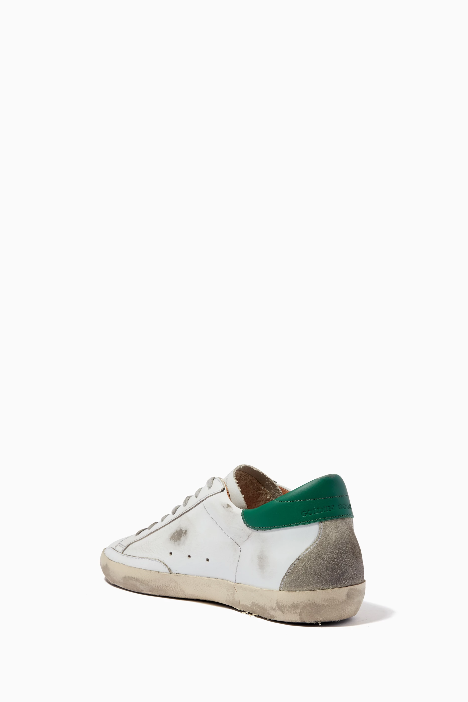 Superstar sneakers in leather with store suede star
