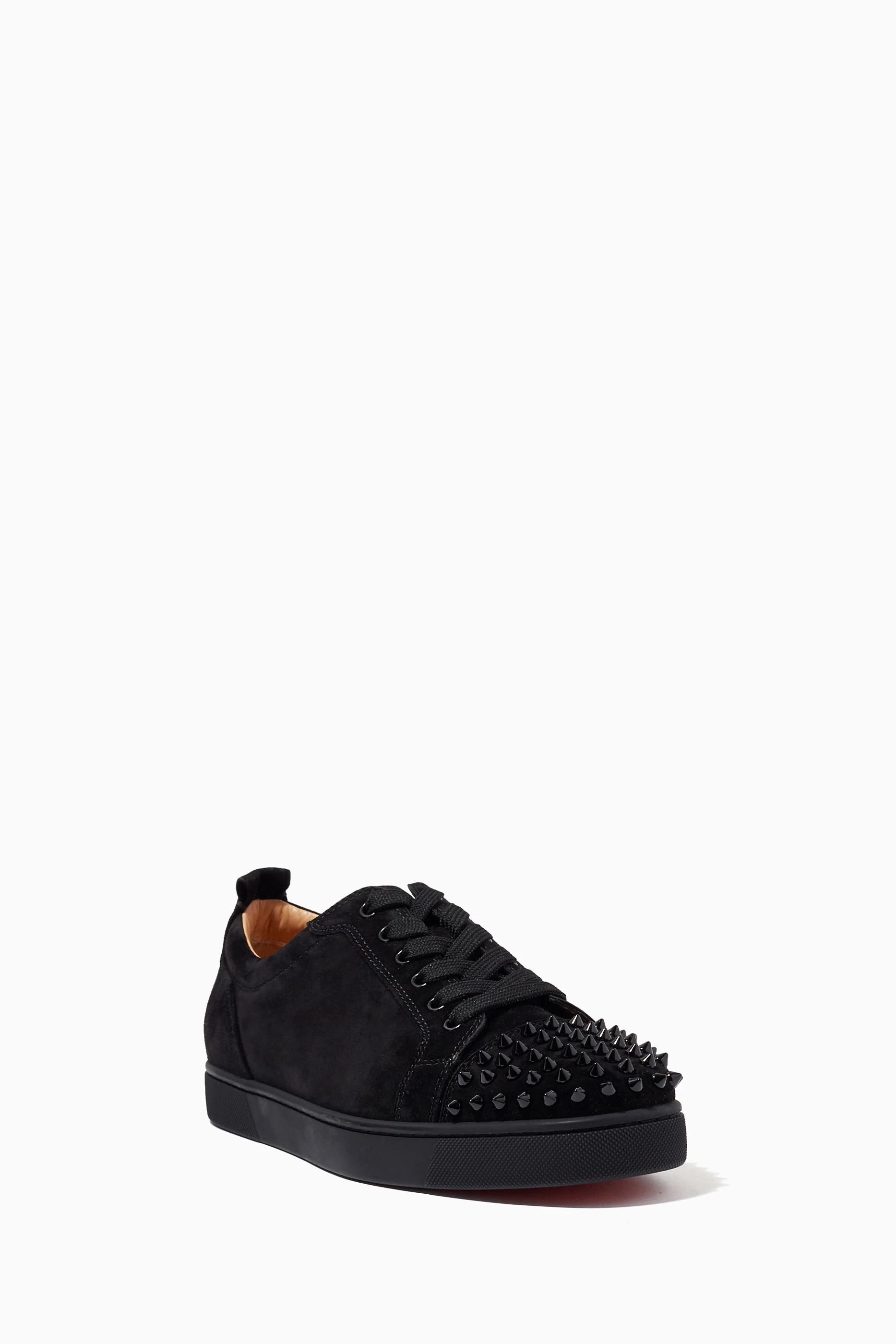 Louboutin junior spike black new arrivals