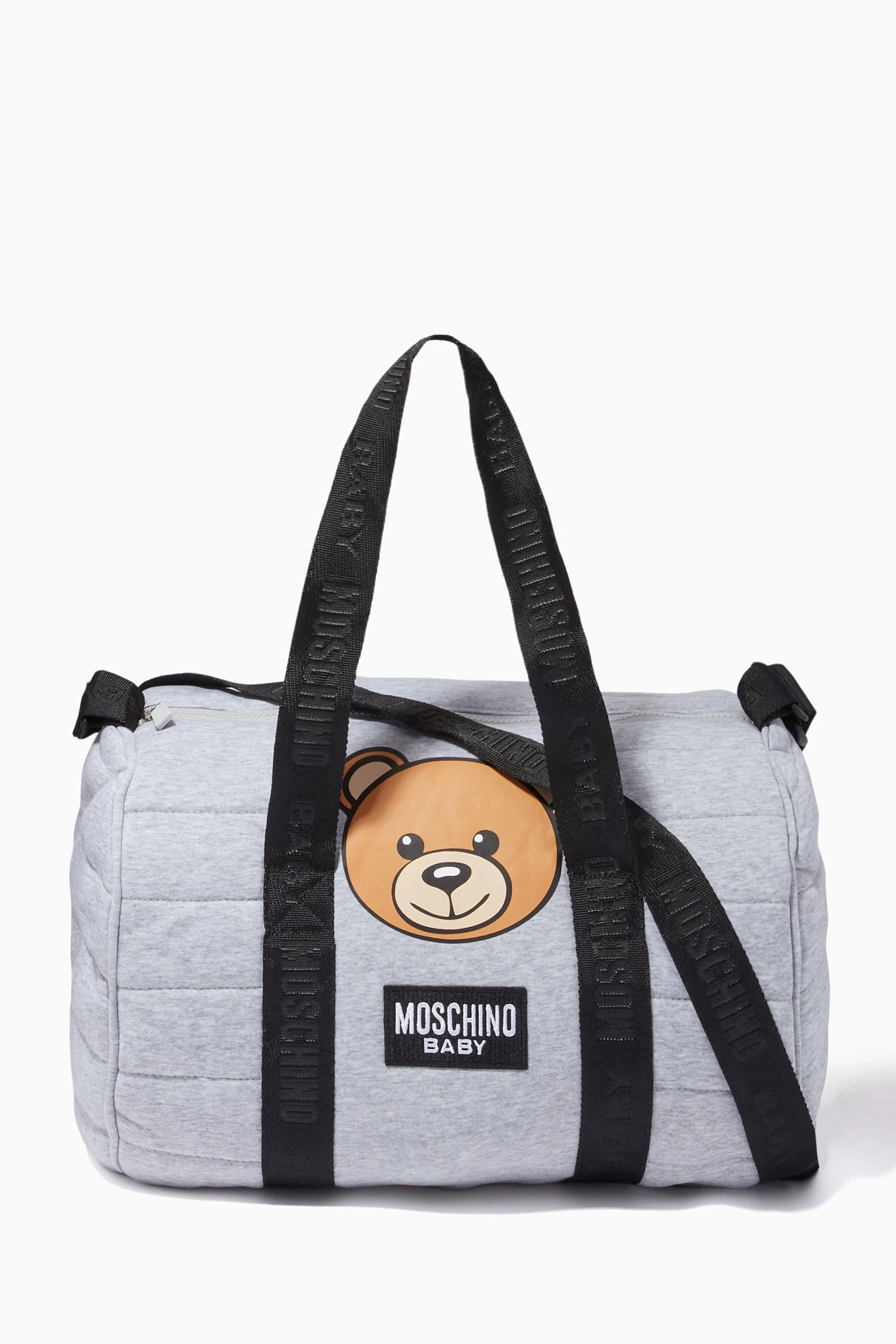 Buy Moschino Grey Teddy Bear Diaper Changing Bag for UNISEX in