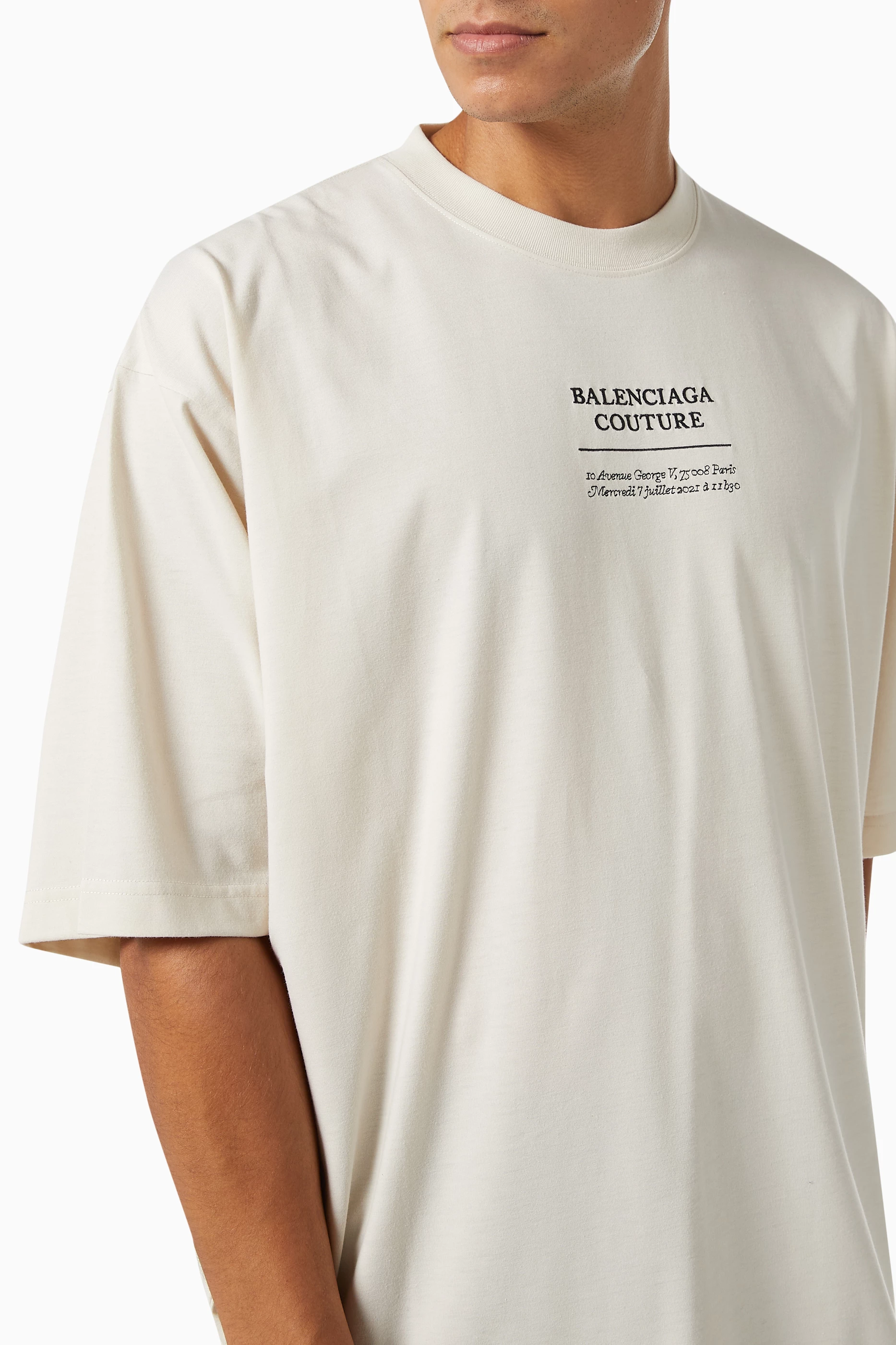 Balenciaga couture on sale t shirt