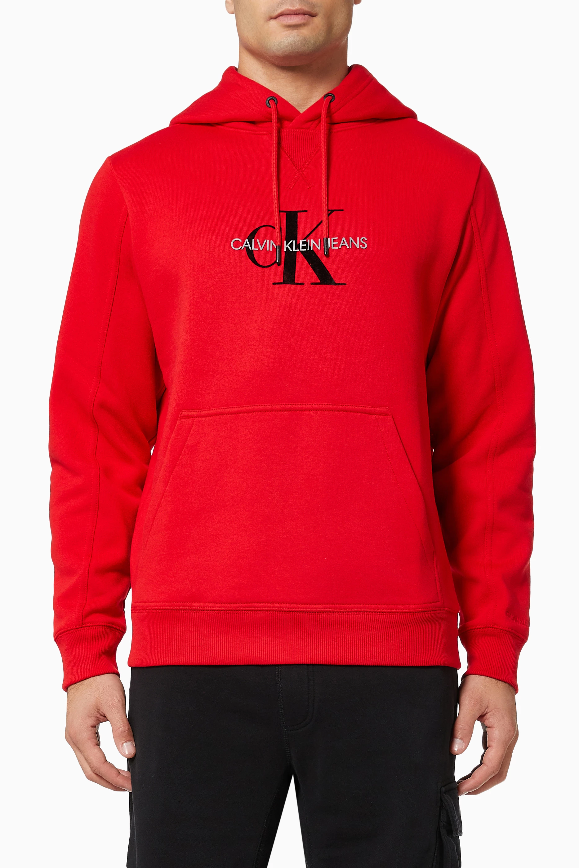 Calvin klein 2025 monogram red