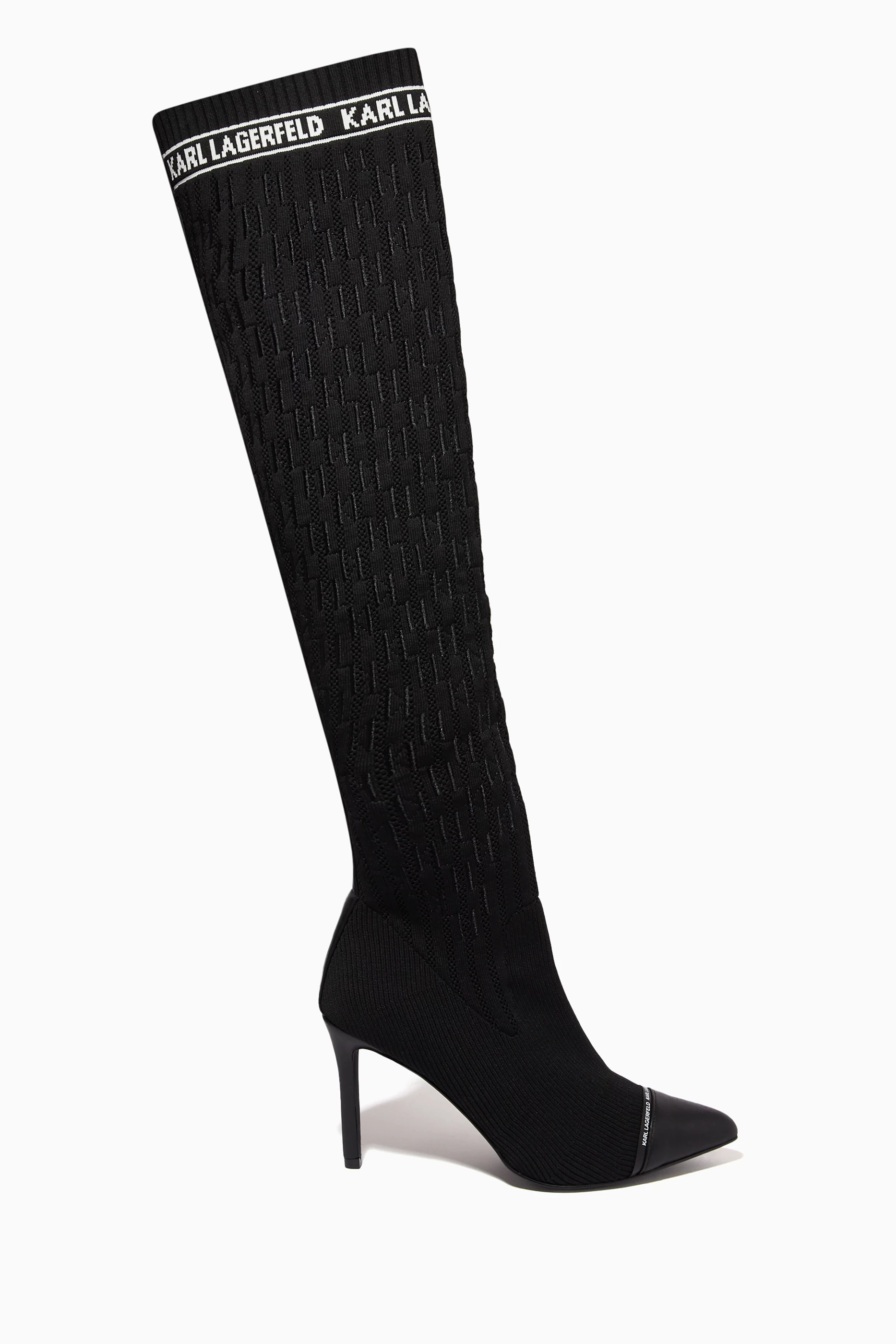 Karl lagerfeld sale knee high boots