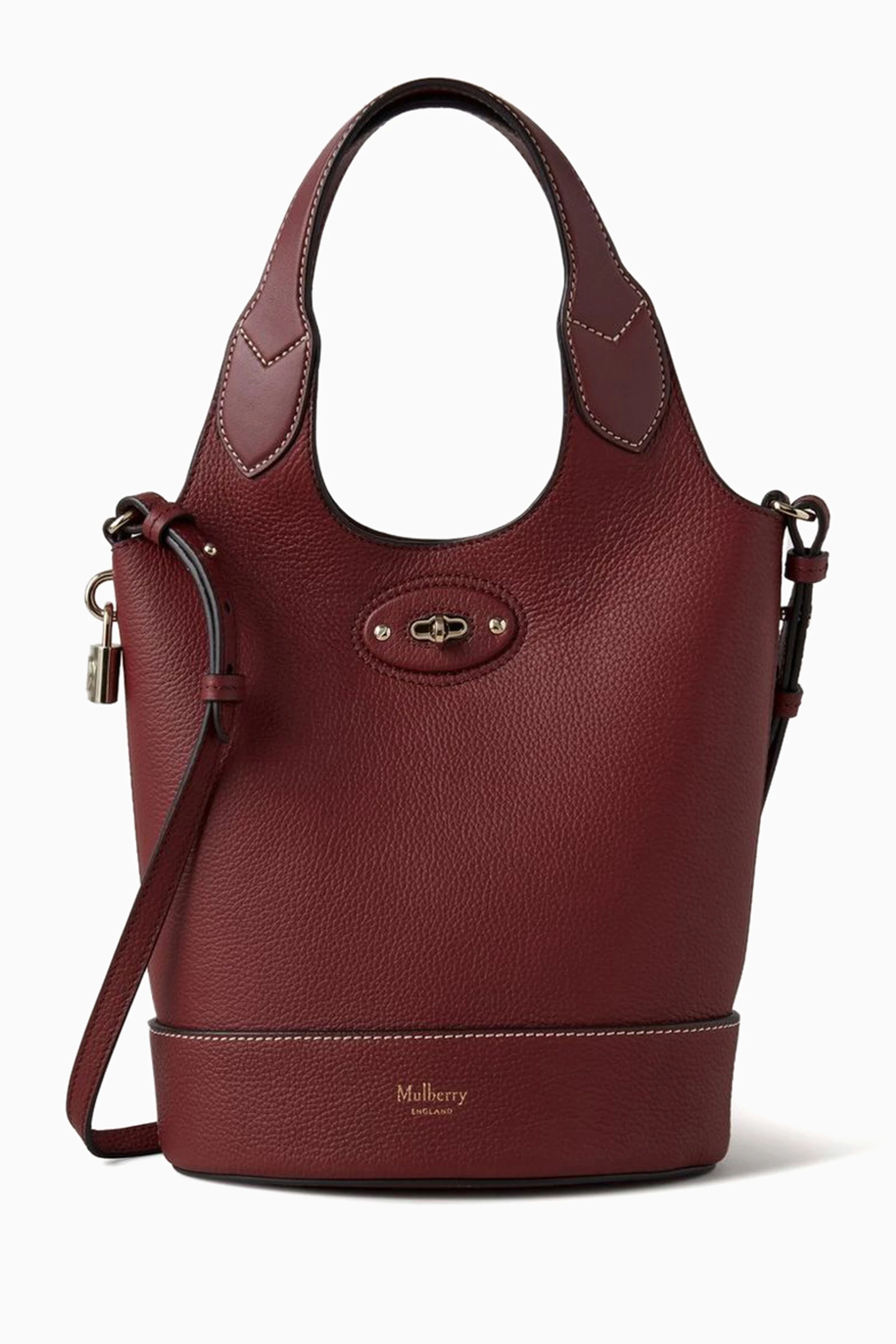 Mulberry burgundy bag deals